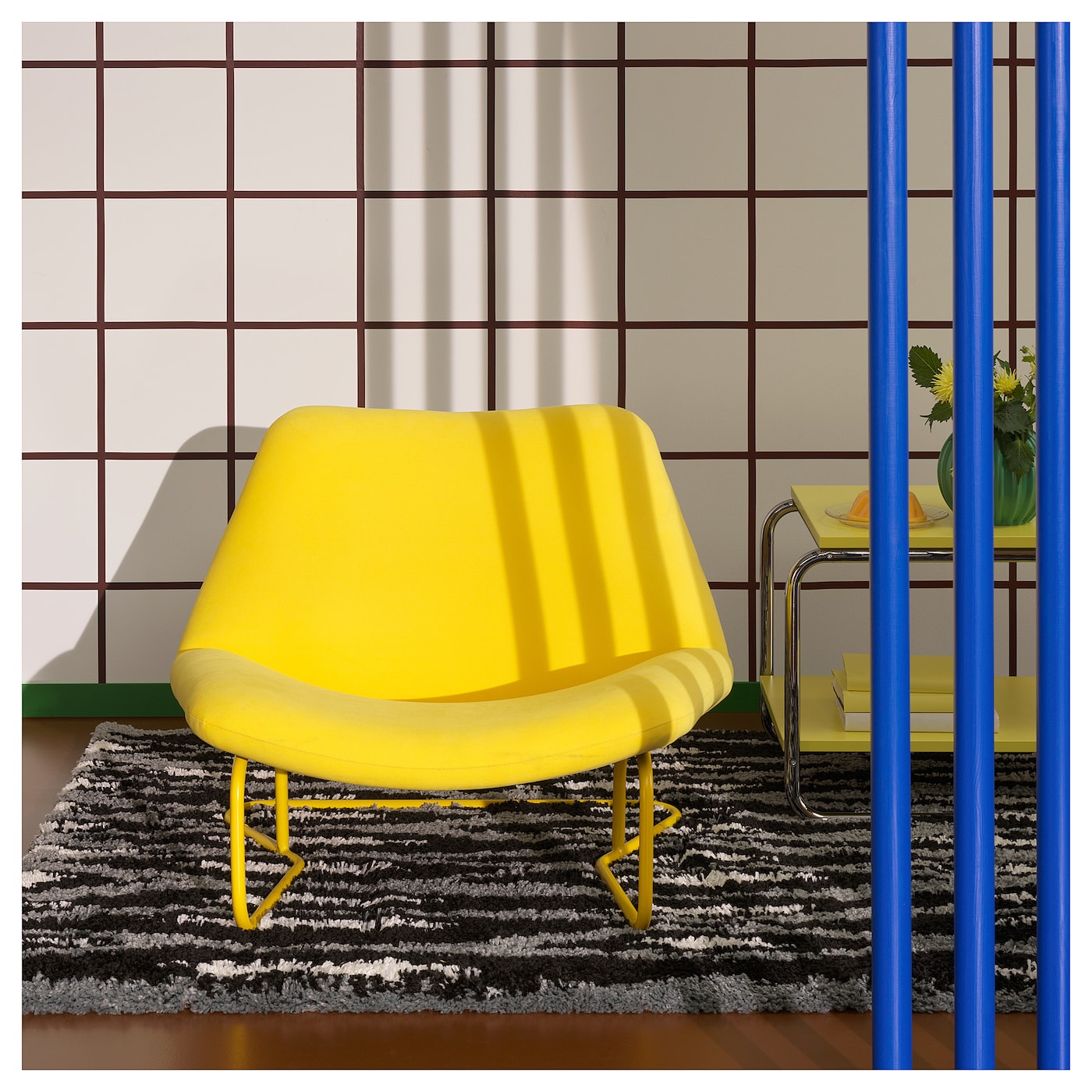 IKEA ソテネス イエロー SOTENÄS armchair Hakebo yellow - IKEA