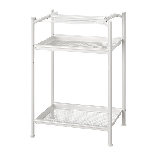 JONAXEL 2 legs and 2 castors white - IKEA