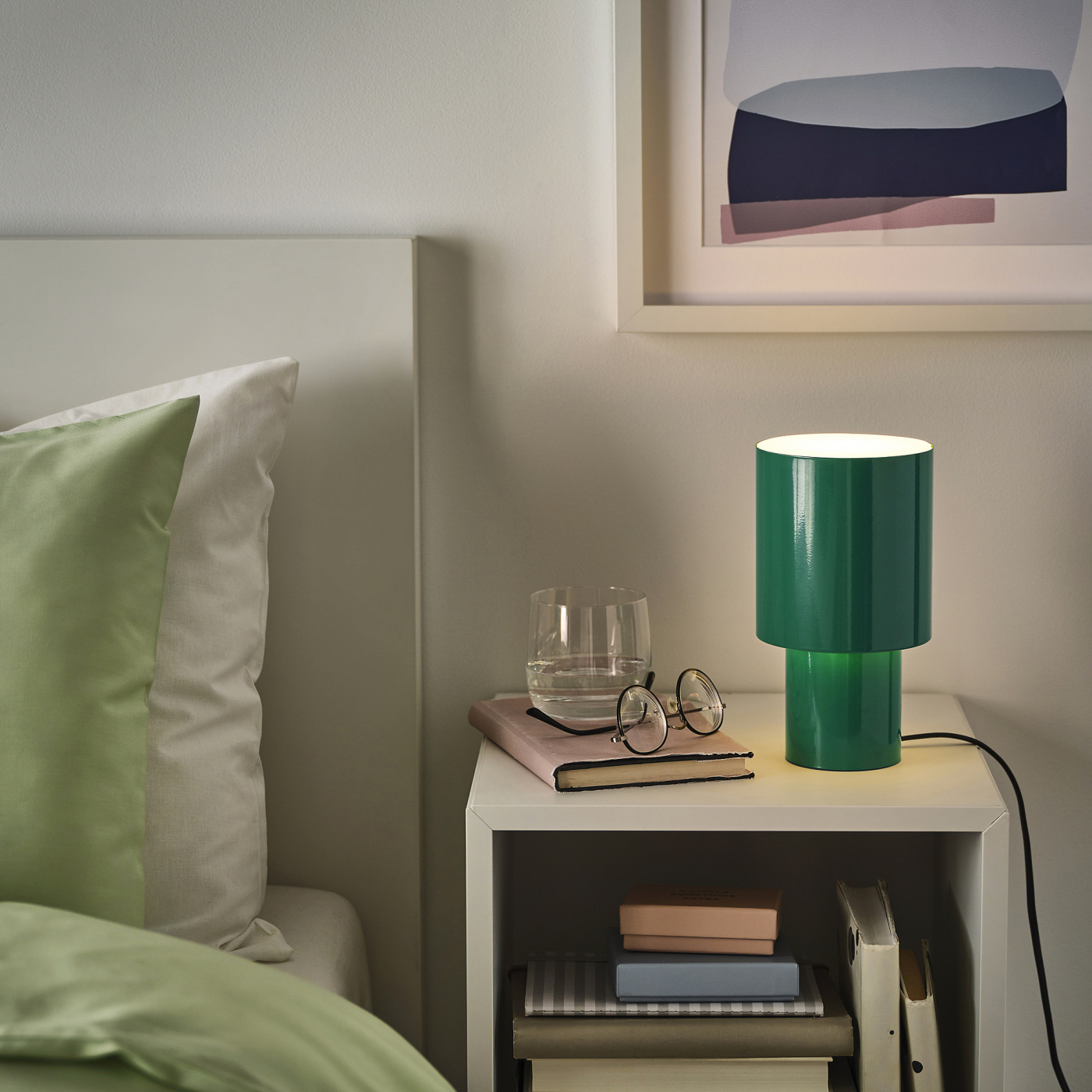 SPETSBOJ table lamp dimmable/green - IKEA