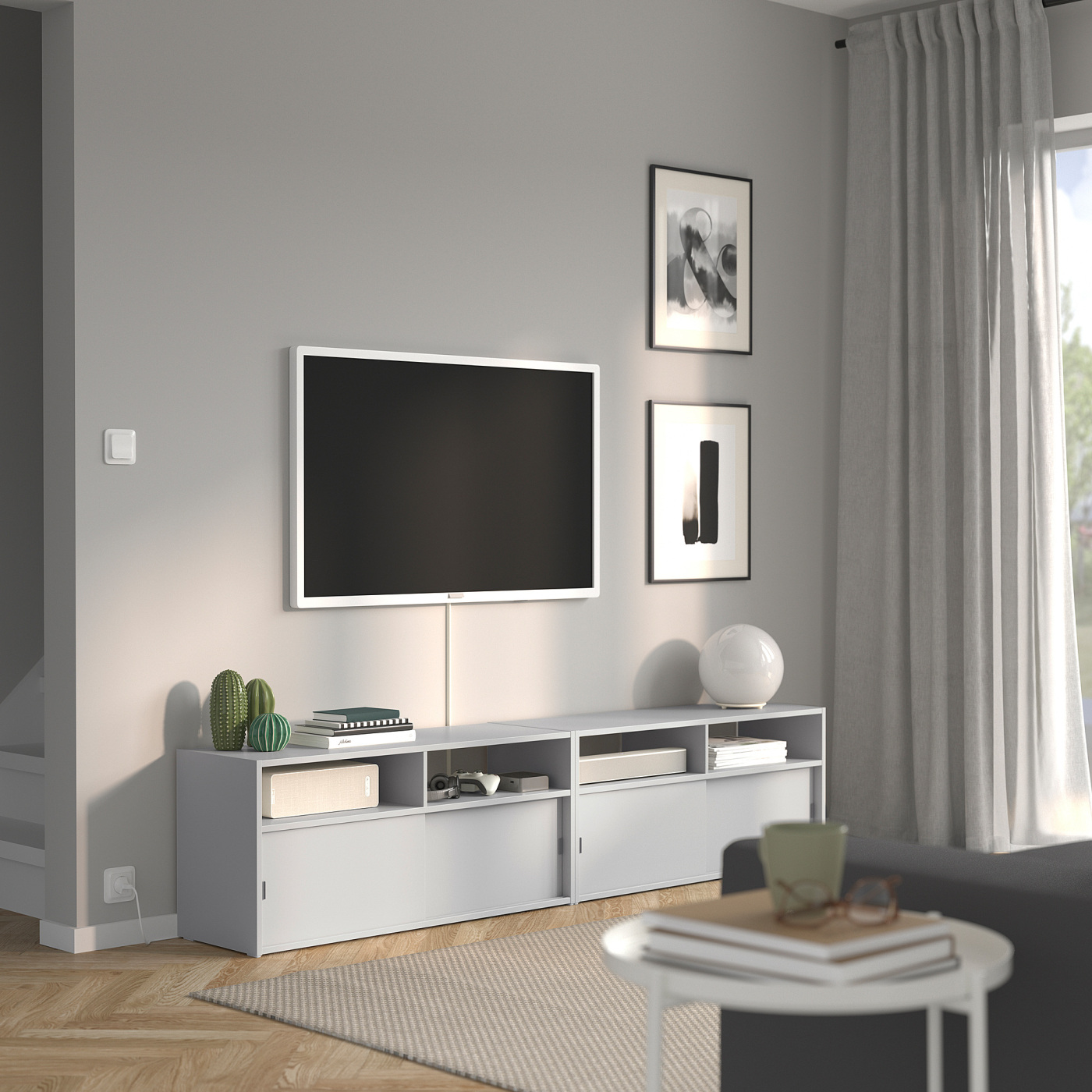 SPIKSMED TV bench - IKEA
