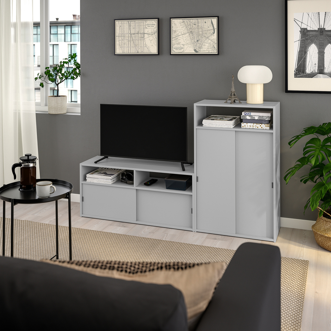 SPIKSMED TV storage combination - IKEA