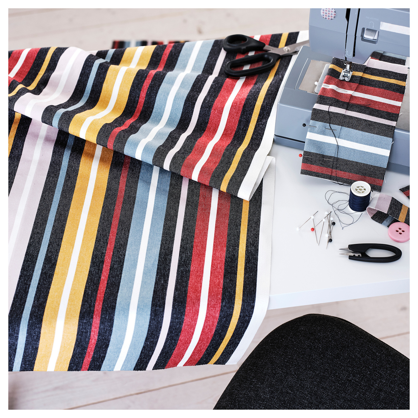 SPJUTSPORRE pre-cut fabric multicolour - IKEA