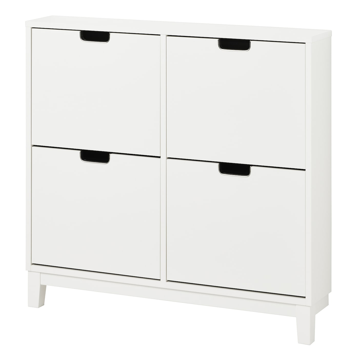 什器セットA(ホワイト) HEMNES shoe cabinet with 4 compartments white - IKEA