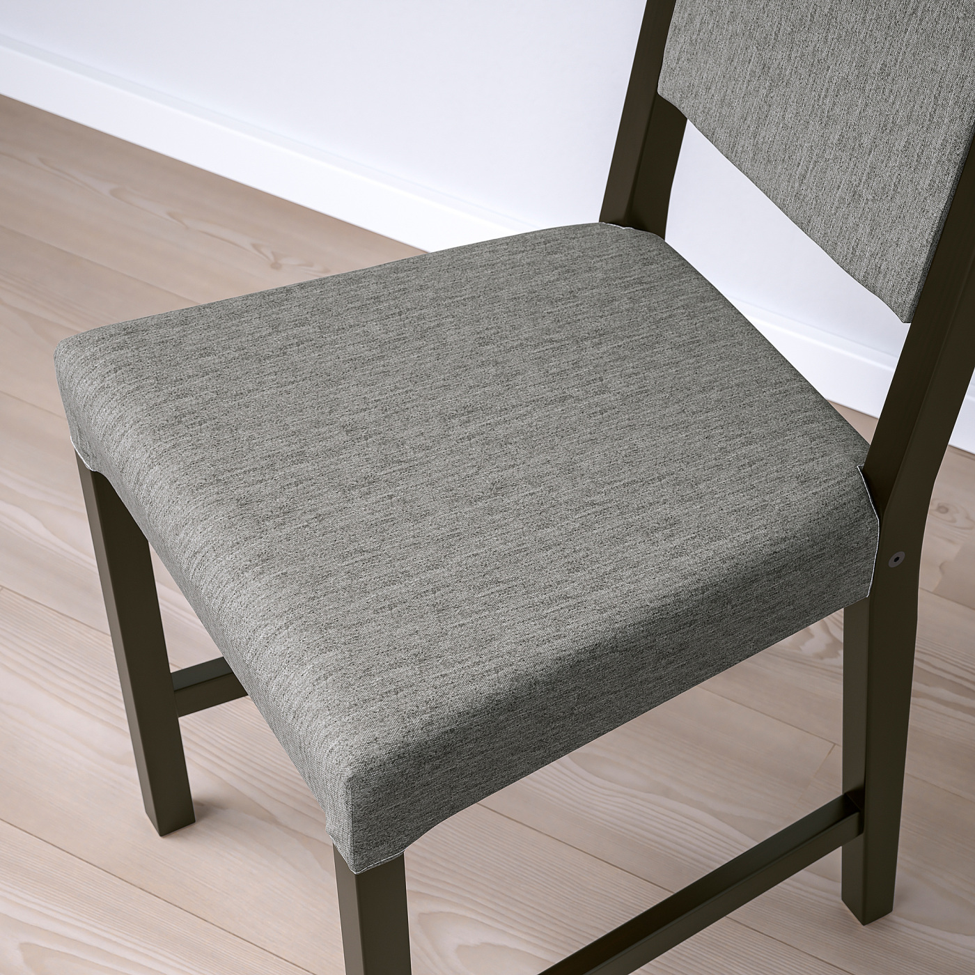 STEFAN chair brown-black/Knisa grey/beige - IKEA