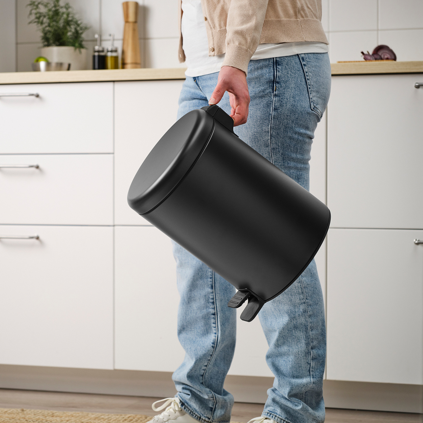 STENTRAPPA pedal bin anthracite - IKEA