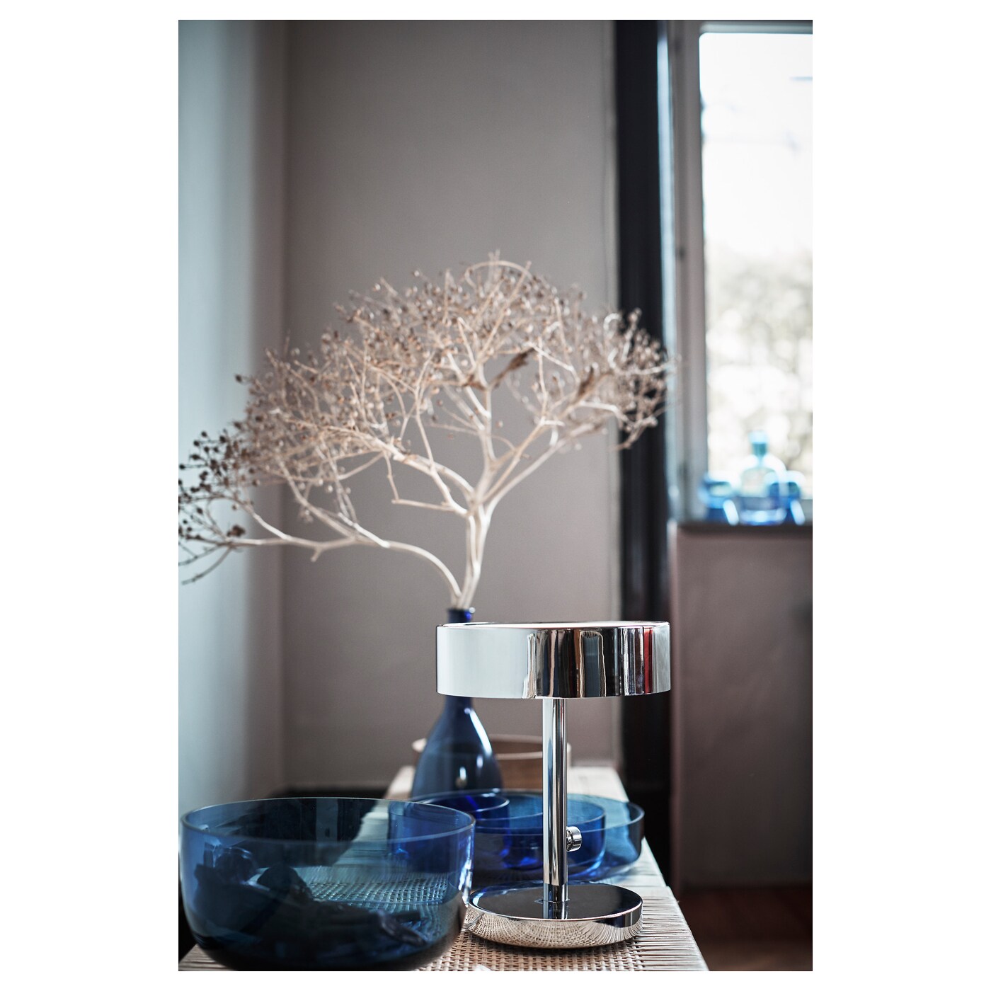 STOCKHOLM 2017 table lamp chrome-plated - IKEA