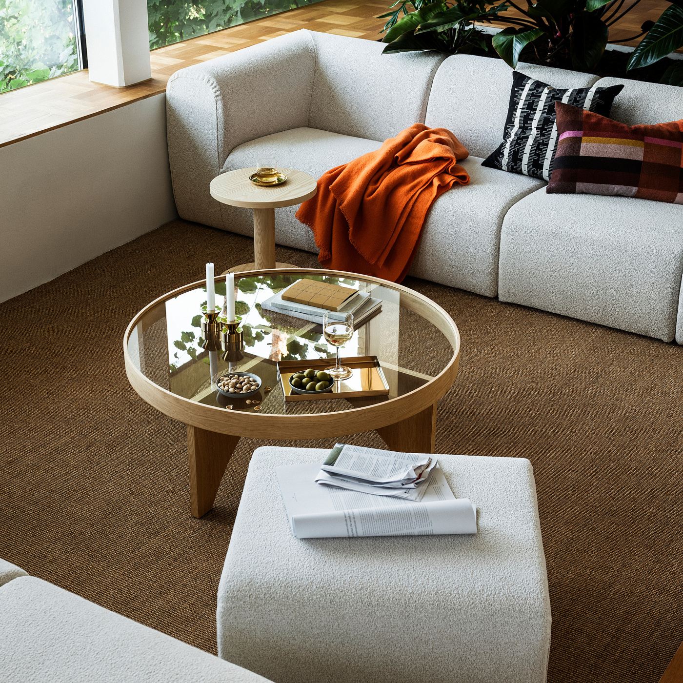 STOCKHOLM 2025 4-seat sofa Djurmo grey/white - IKEA
