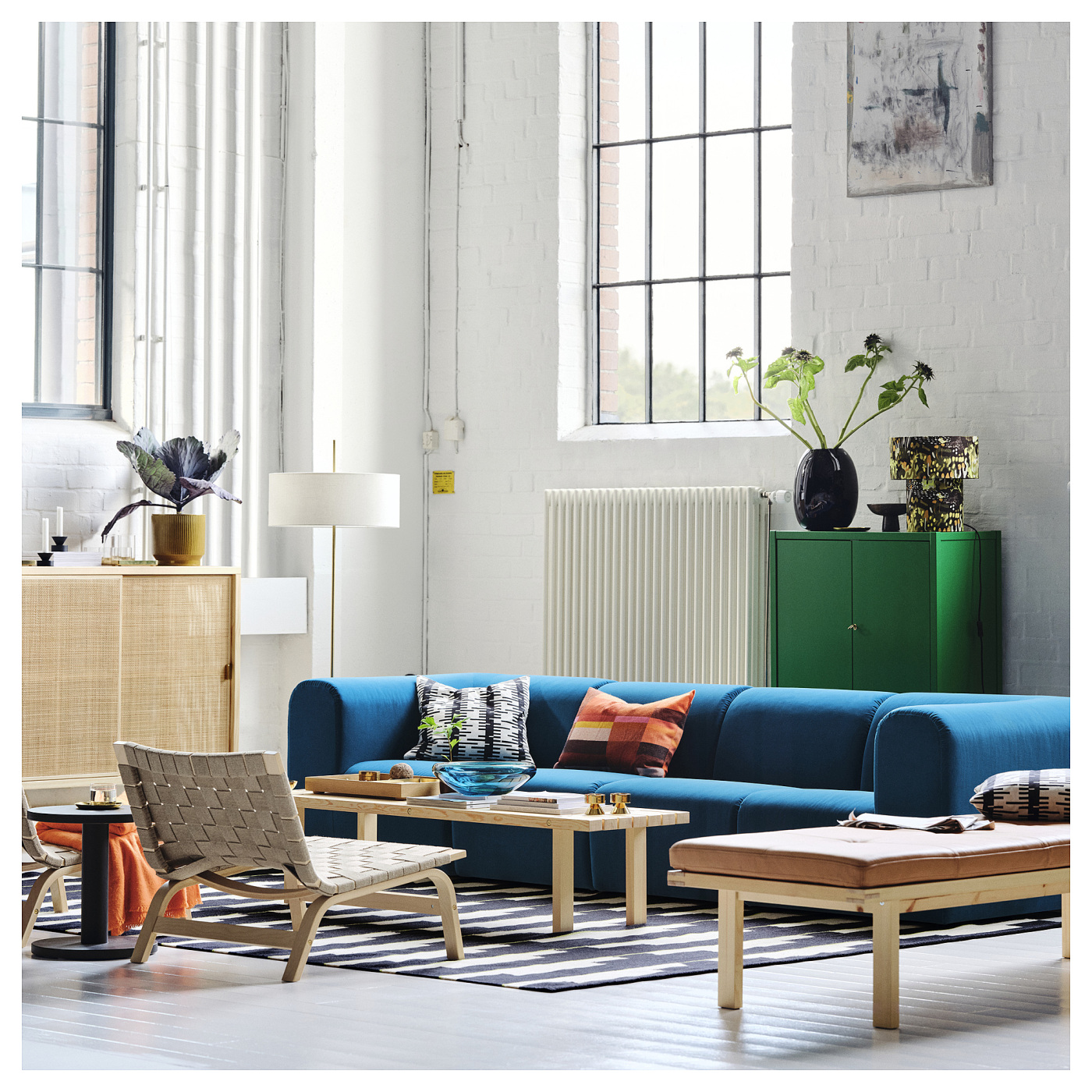 STOCKHOLM 2025 bench with pad - IKEA