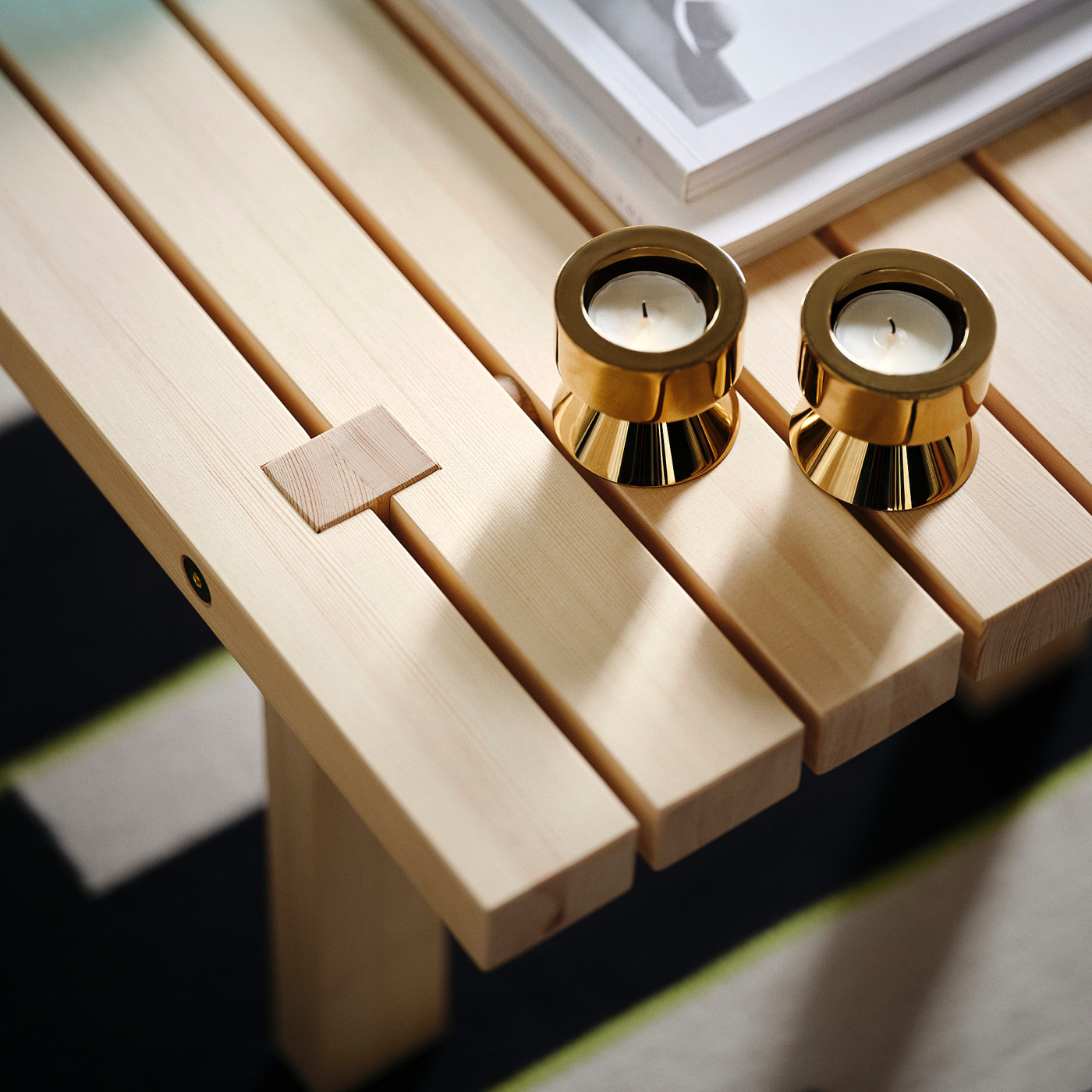 STOCKHOLM 2025 coffee table pine/natural - IKEA