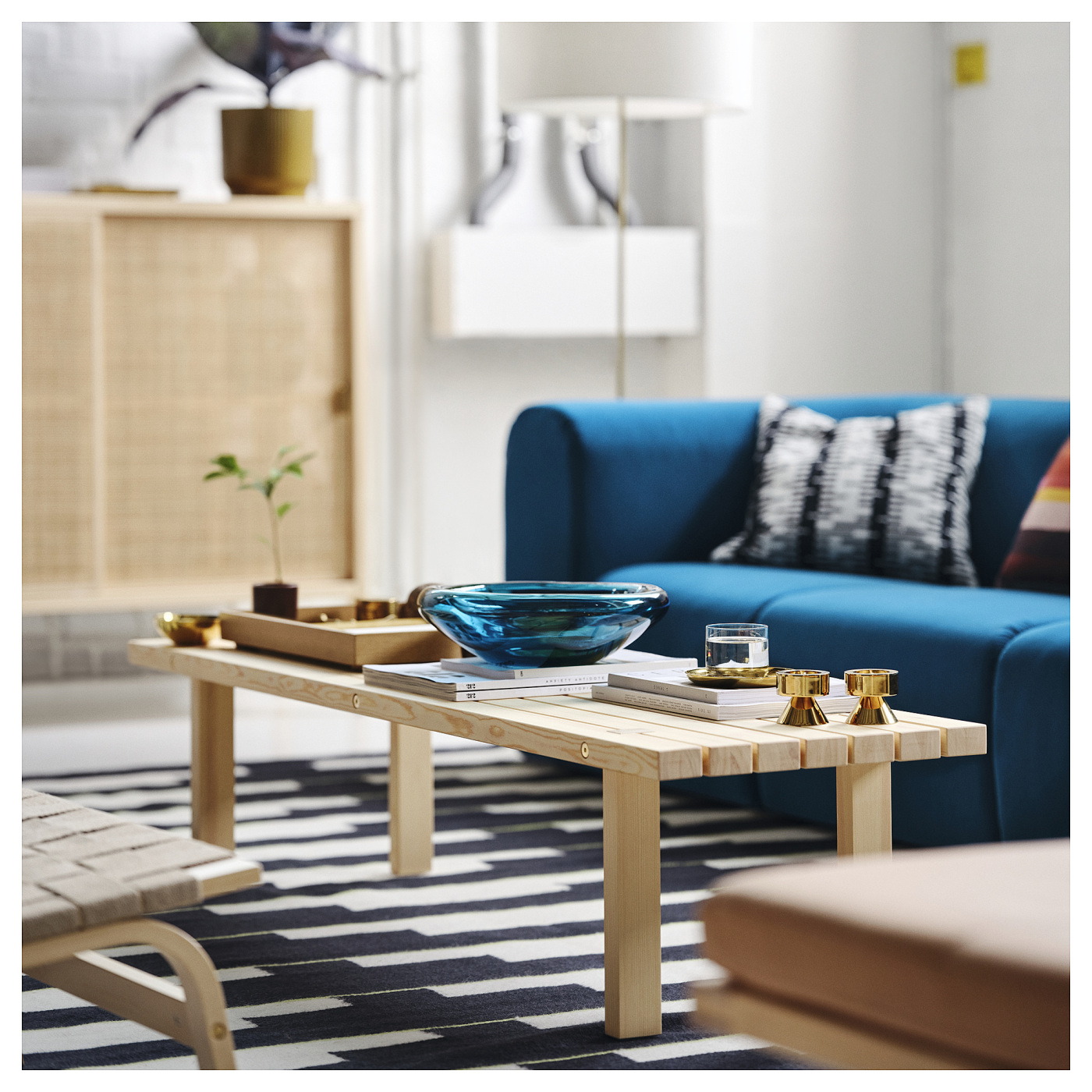 STOCKHOLM 2025 coffee table pine/natural - IKEA