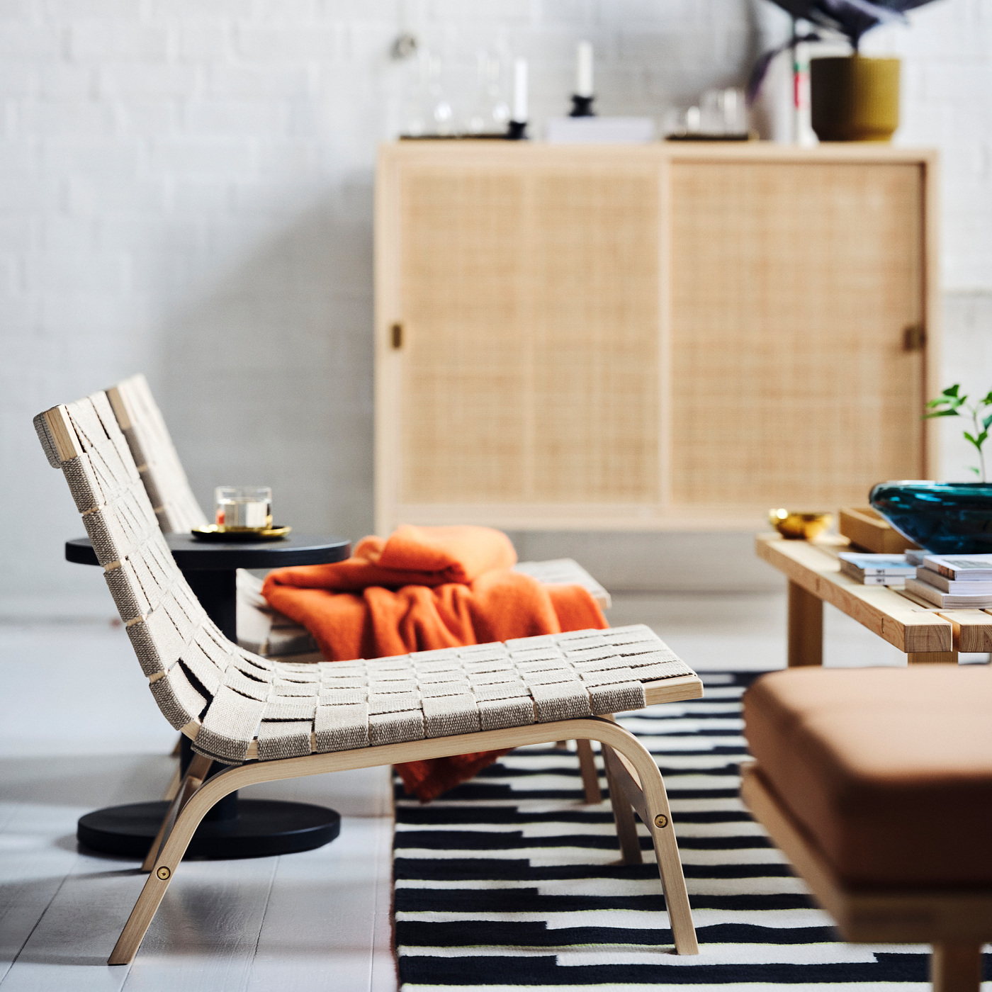STOCKHOLM 2025 easy chair birch veneer - IKEA
