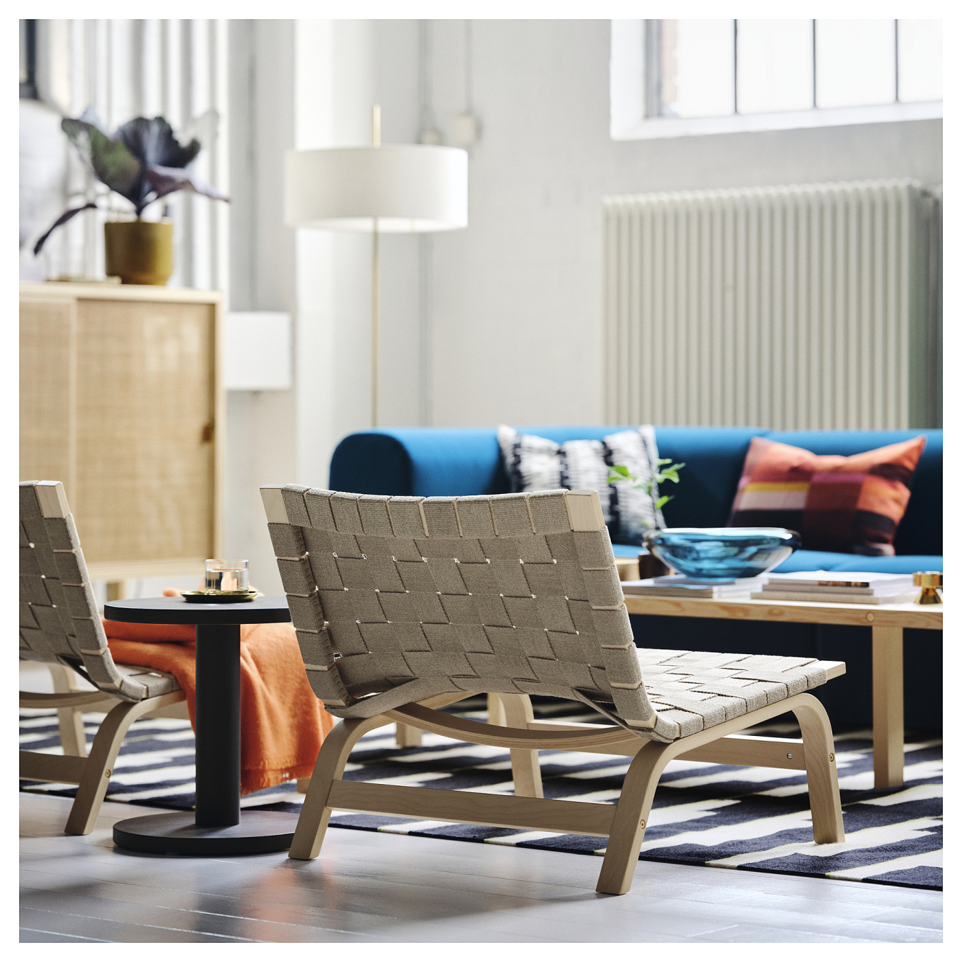 STOCKHOLM 2025 easy chair birch veneer - IKEA