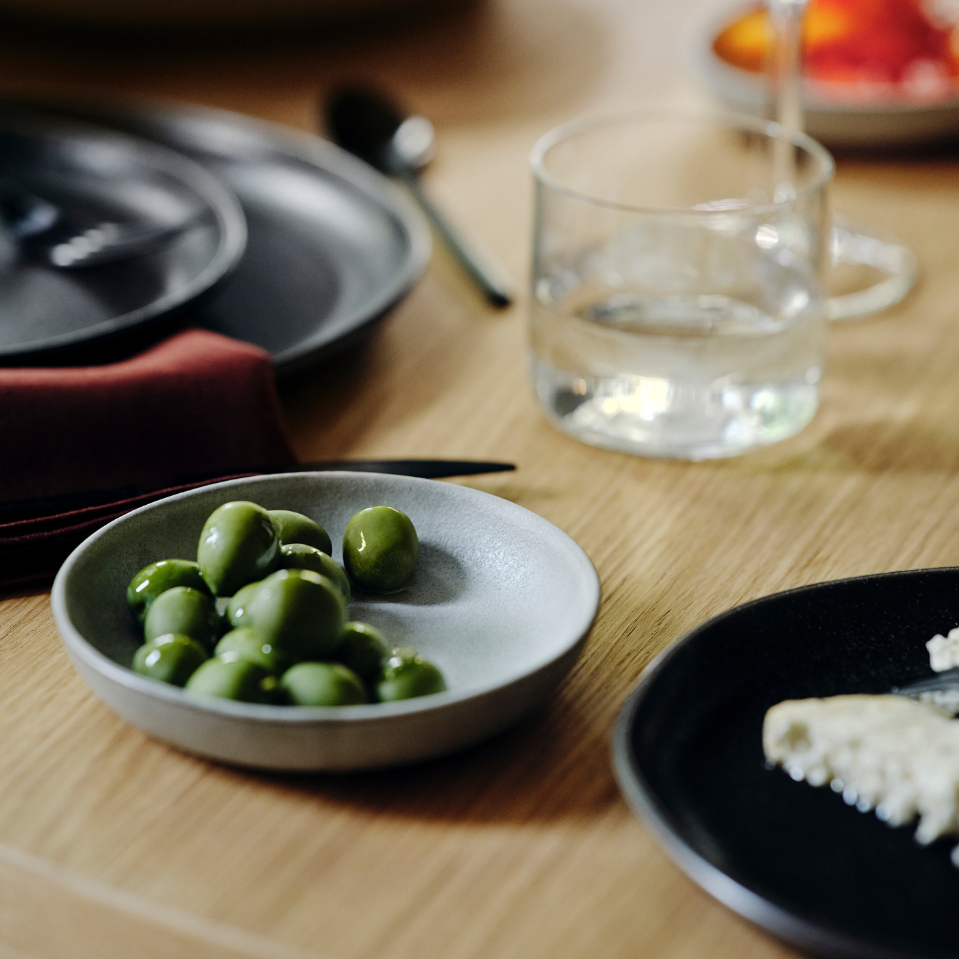 STOCKHOLM 2025 serving plate, set of 2 grey - IKEA