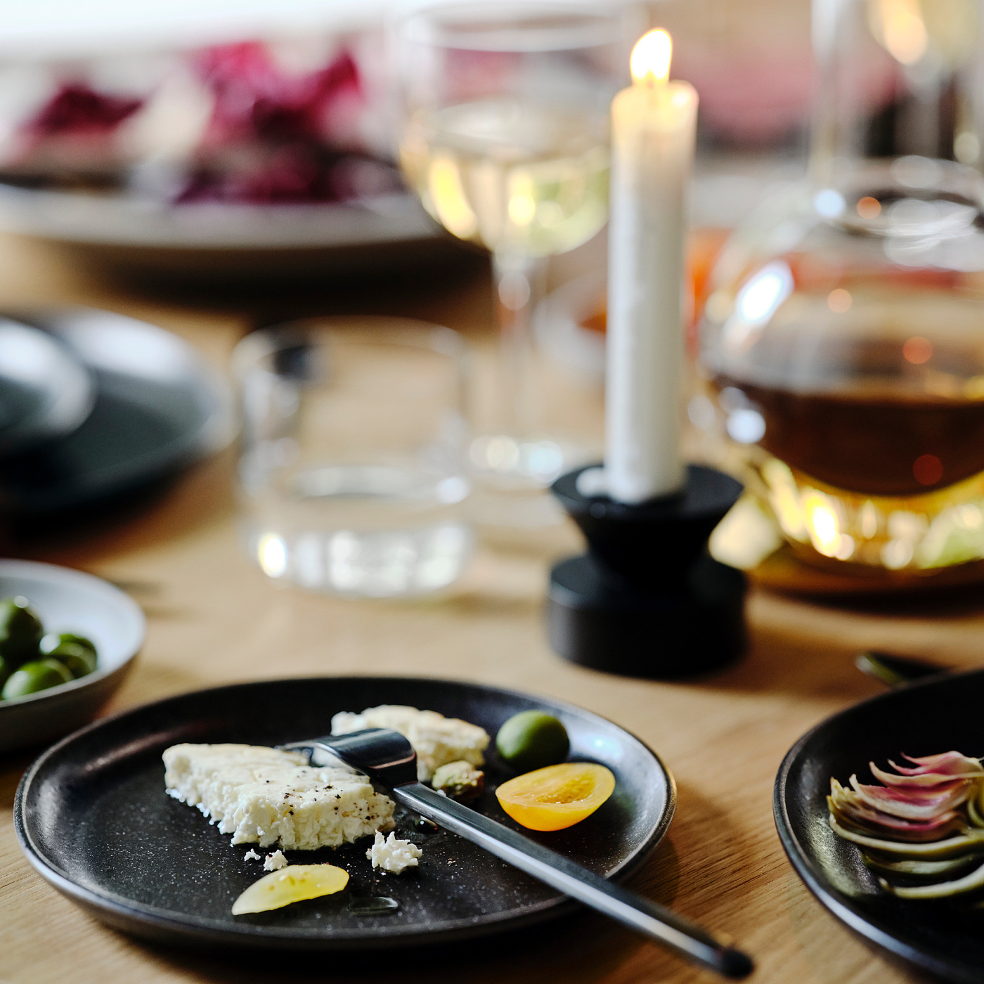 STOCKHOLM 2025 side plate black - IKEA
