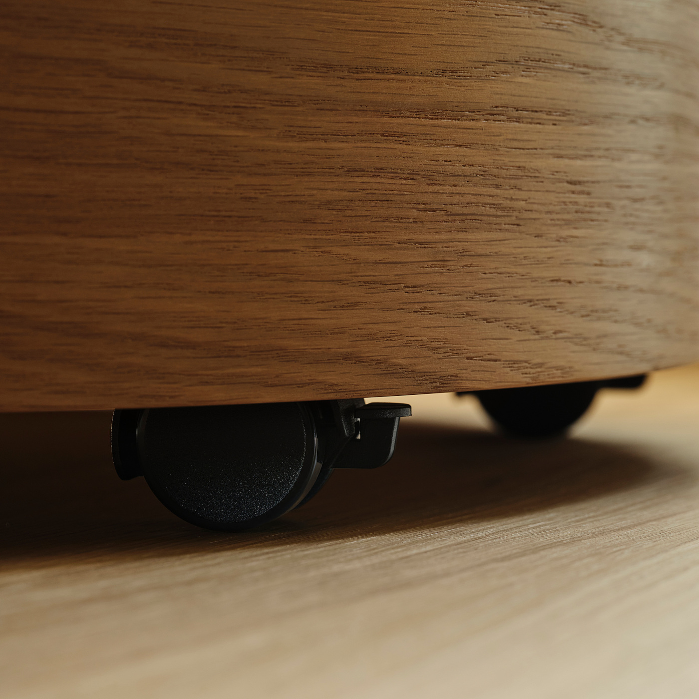 STOCKHOLM 2025 side table on castors oak veneer - IKEA