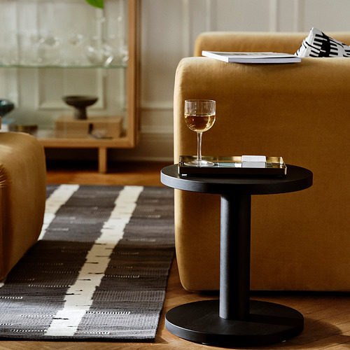 STOCKHOLM 2025 side table pine veneer black - IKEA