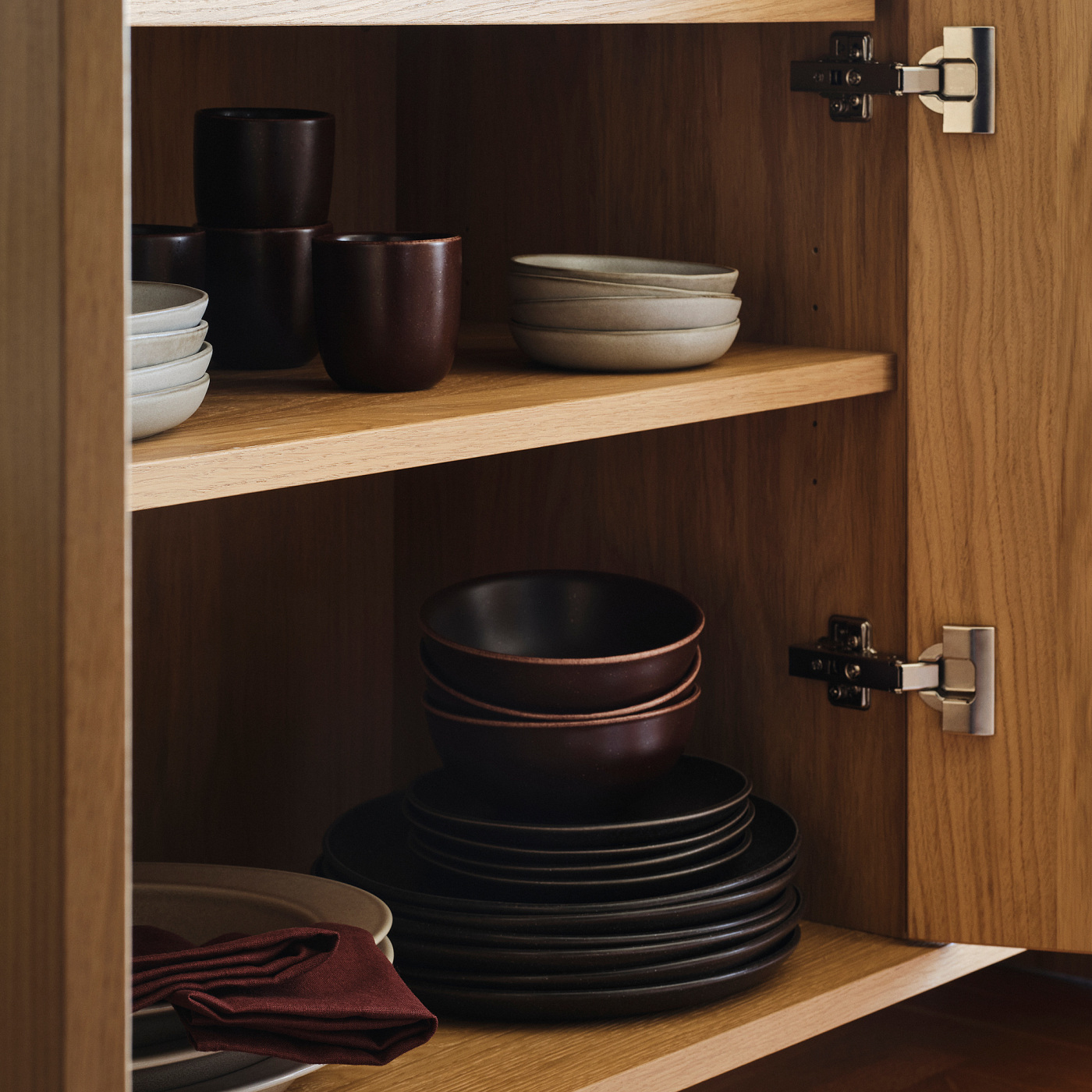 STOCKHOLM 2025 sideboard oak veneer - IKEA