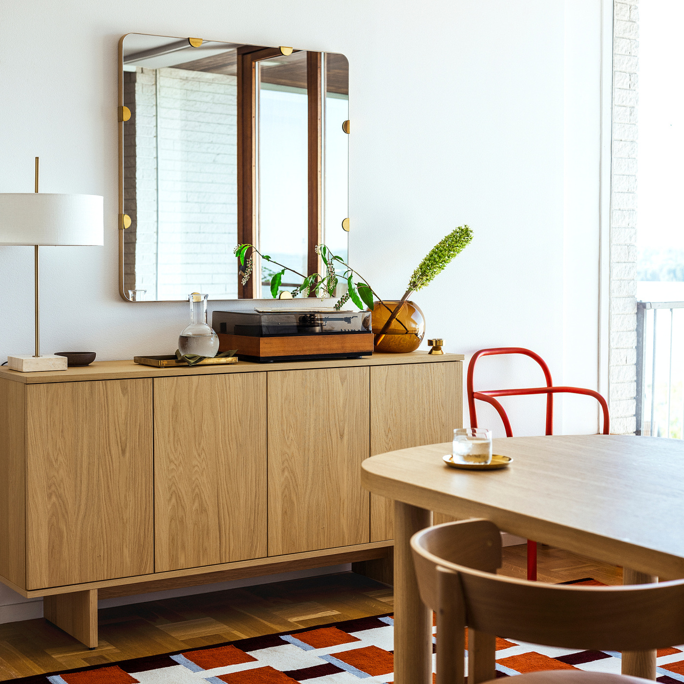 STOCKHOLM 2025 sideboard oak veneer - IKEA