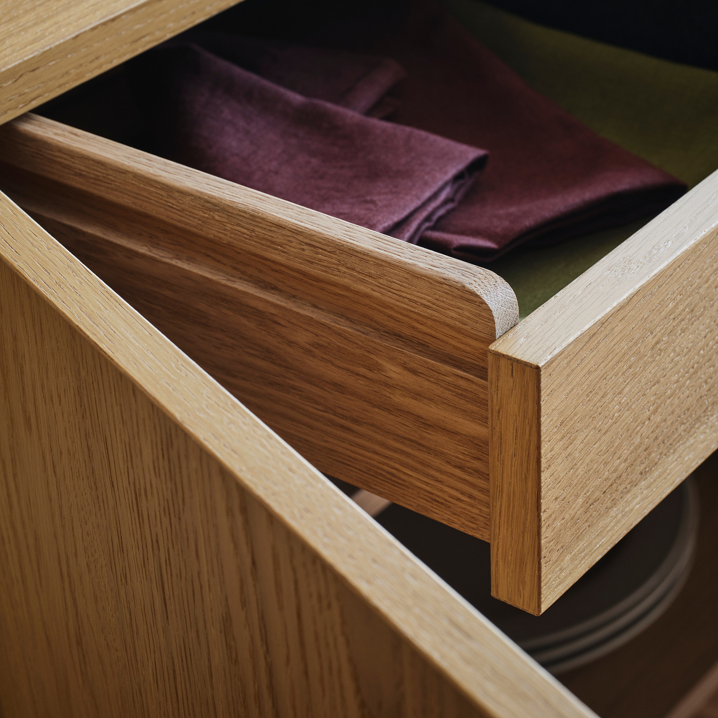 STOCKHOLM 2025 sideboard oak veneer - IKEA