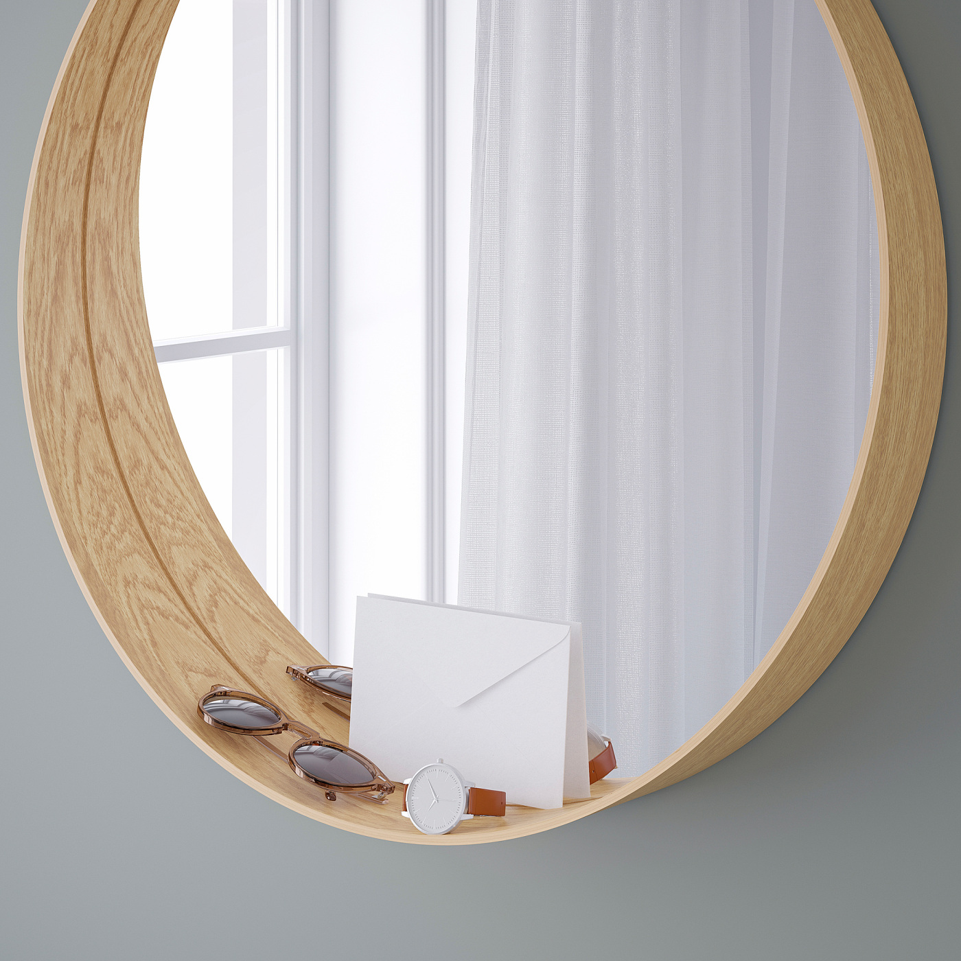 STOCKHOLM mirror oak veneer - IKEA