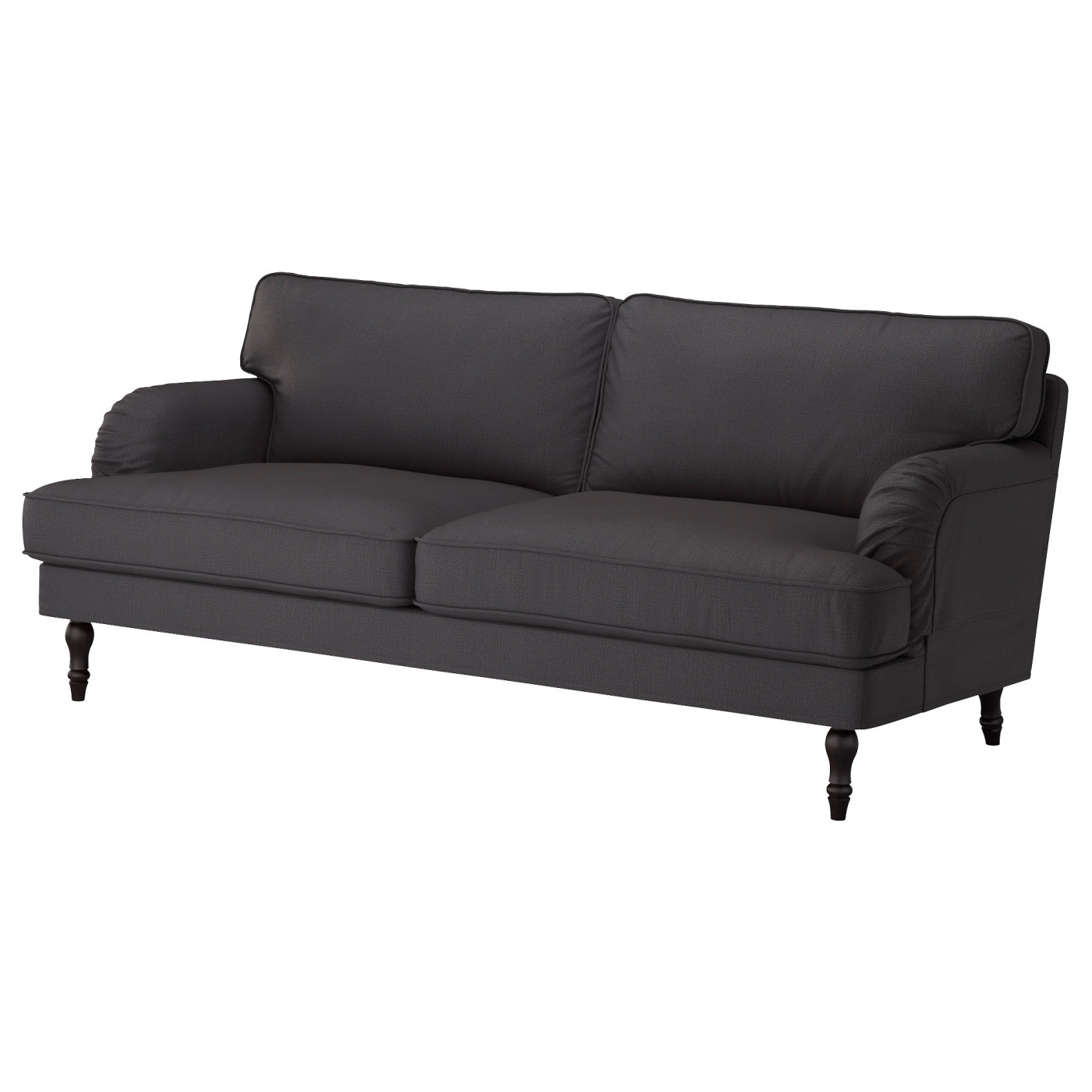 STOCKSUND legs for armchair/sofas black - IKEA