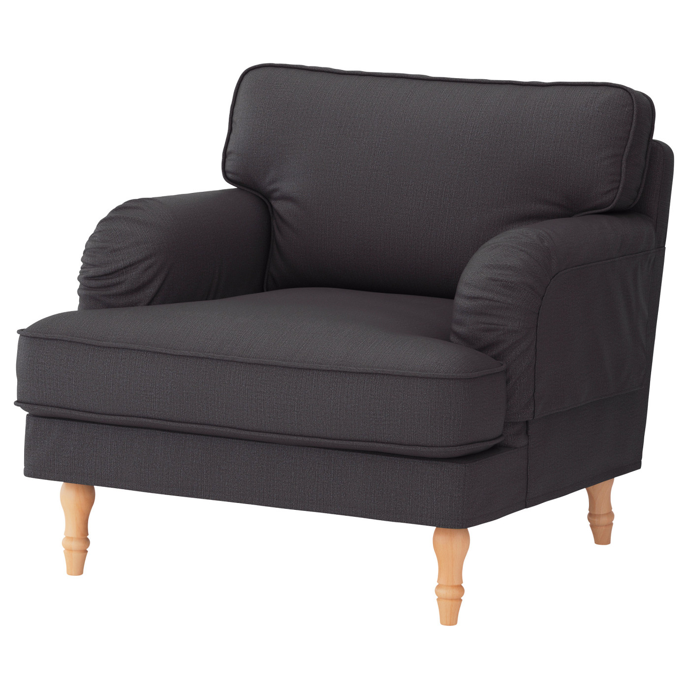 STOCKSUND legs for armchair/sofas light brown - IKEA