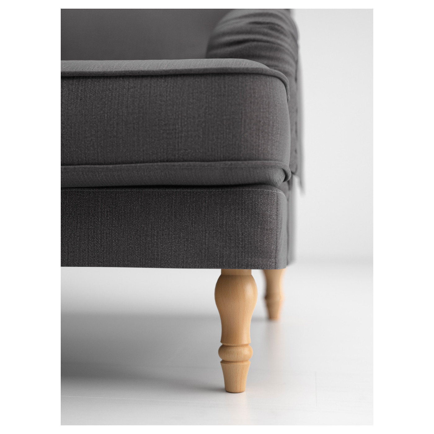 STOCKSUND legs for armchair/sofas light brown - IKEA