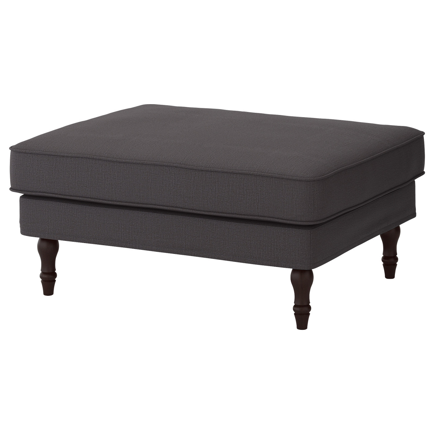 STOCKSUND legs for bench black - IKEA