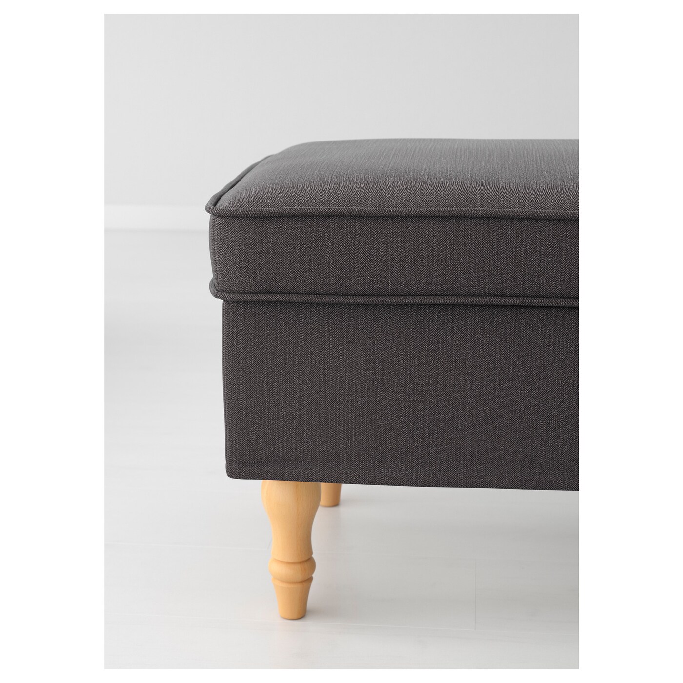 IKEA ストックスンド オットマン STOCKSUND legs for bench light brown - IKEA