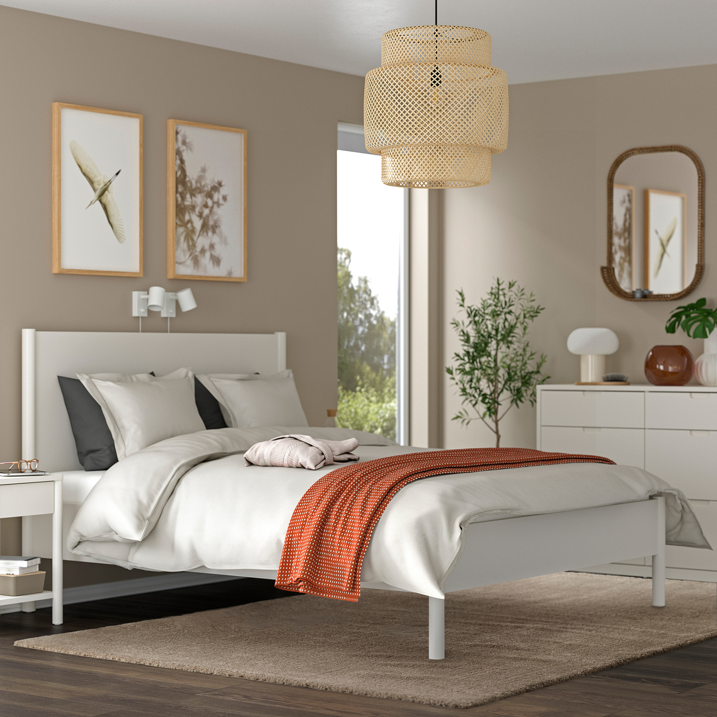 STOENSE rug, low pile beige - IKEA