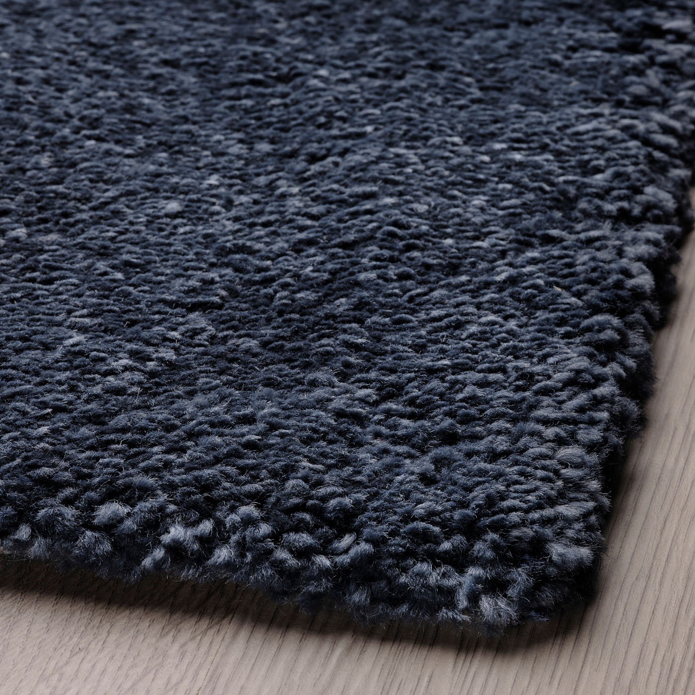 IKEA 廃番カラー ストエンセ ブルー STOENSE rug, low pile dark blue - IKEA