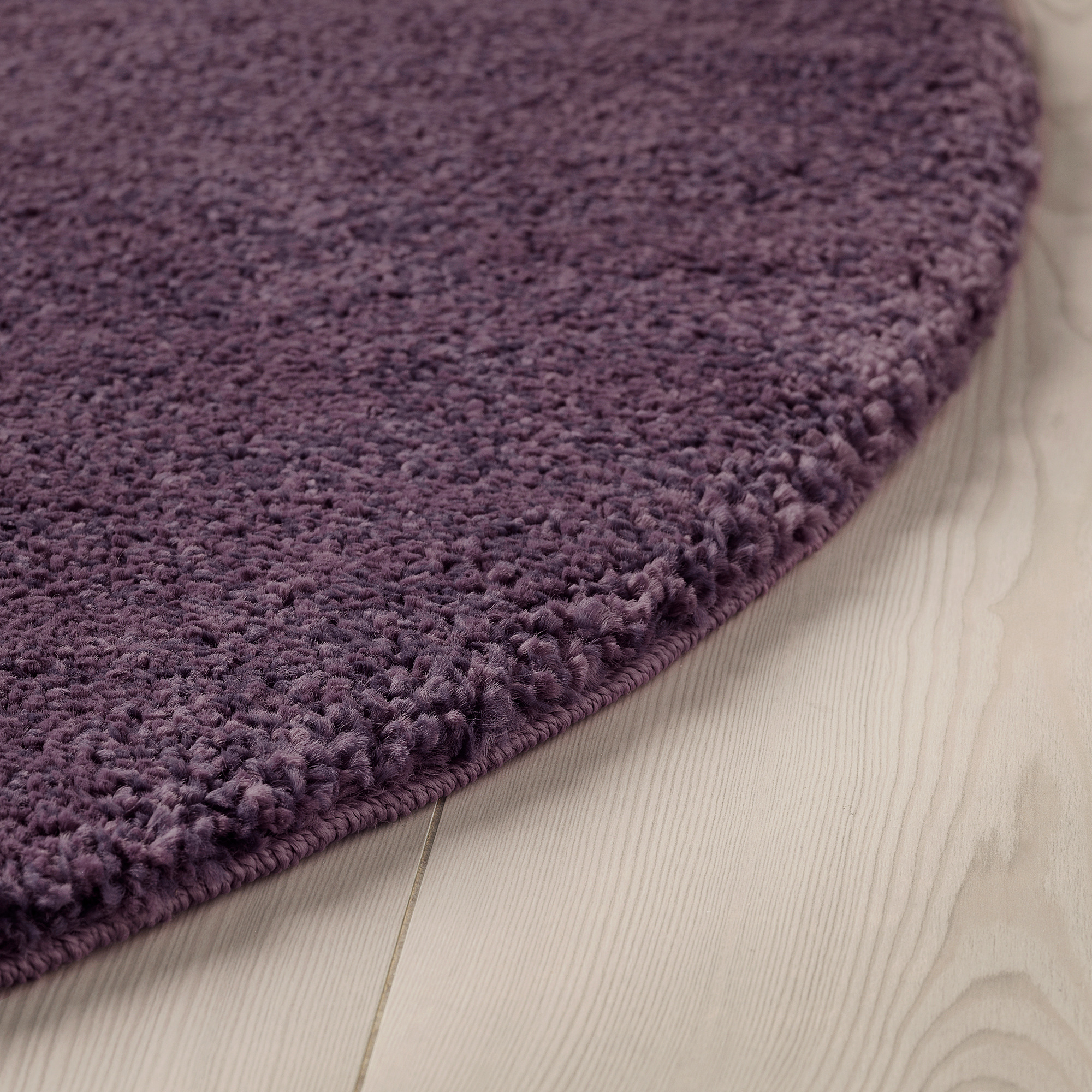 IKEA ストエンセ　紫　130cm STOENSE rug, low pile purple - IKEA