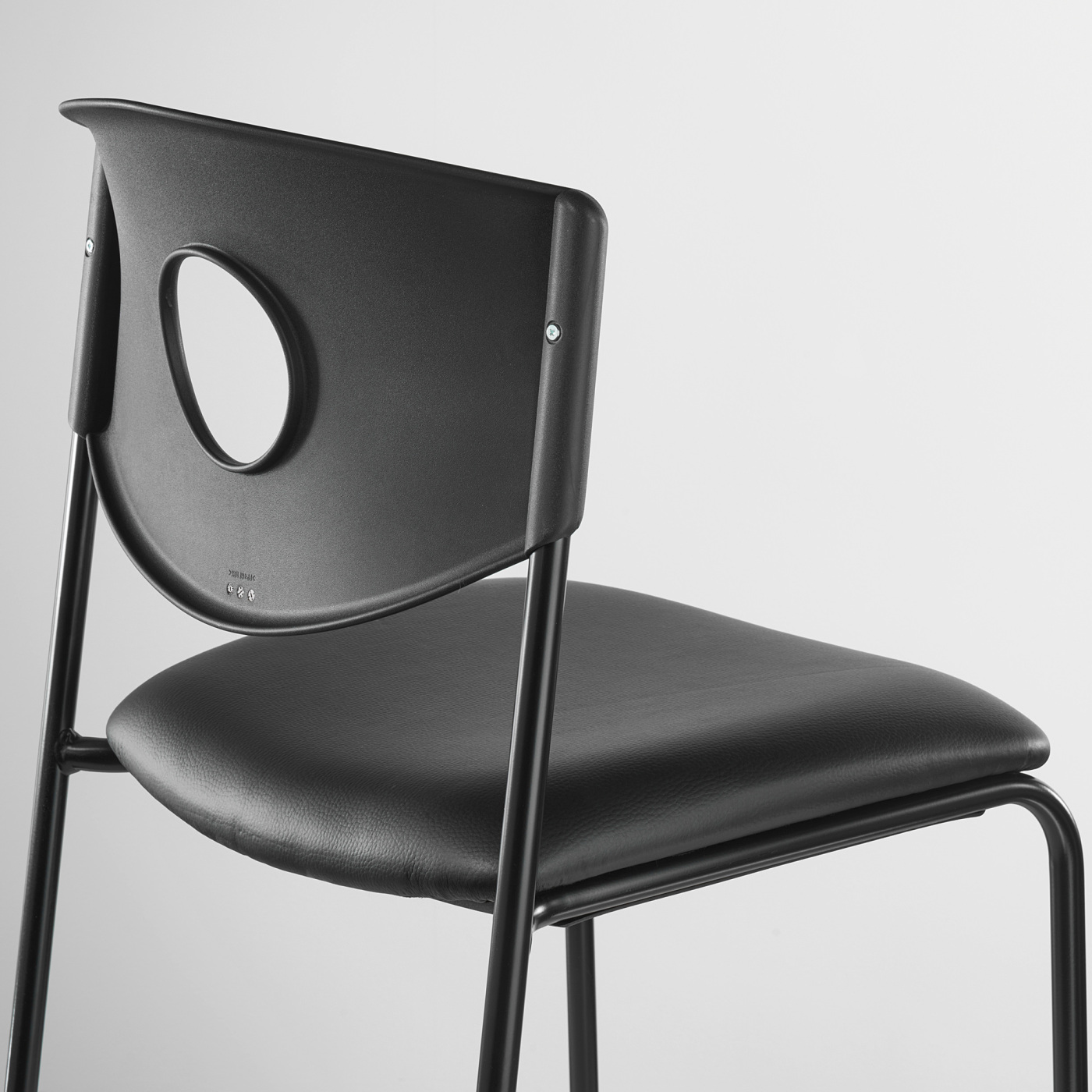 【廃盤品】IKEA STOLJAN 椅子　ブラック　チェア STOLJAN seat Bomstad black - IKEA