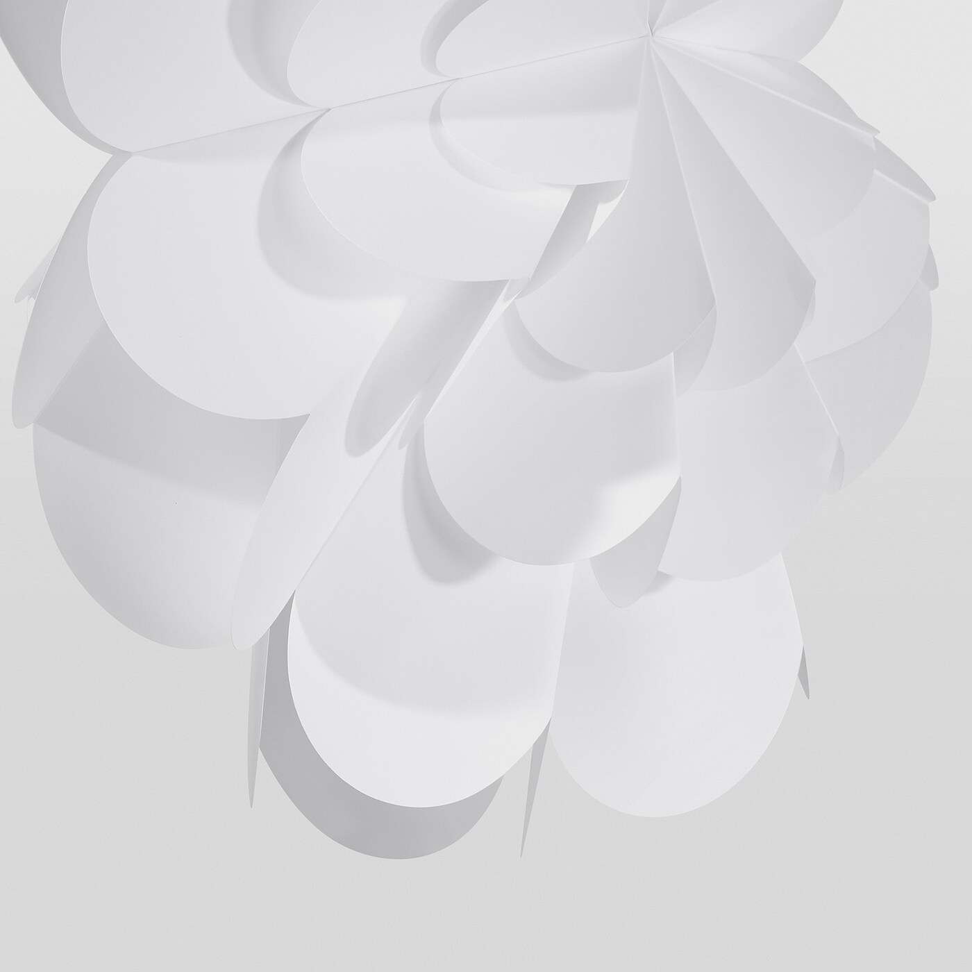 STRÅLA lamp shade 3D flower/white - IKEA