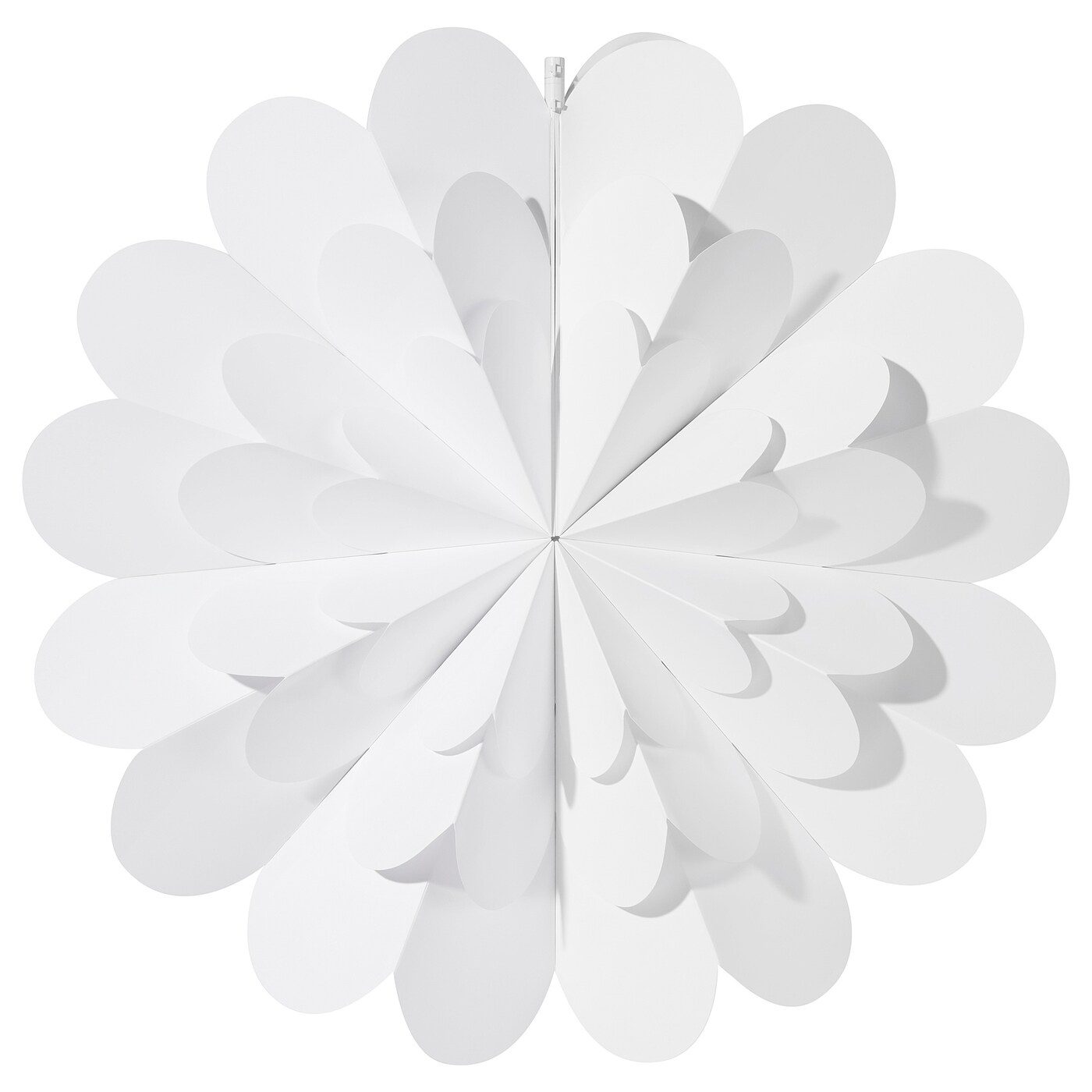 STRÅLA lamp shade 3D flower/white - IKEA