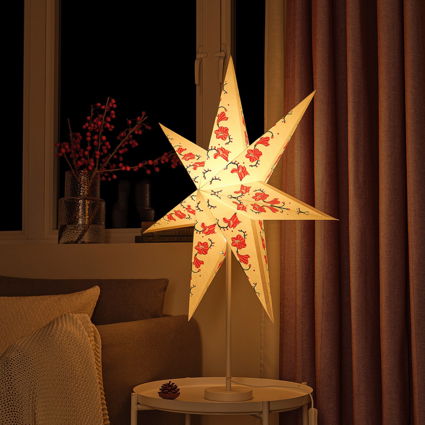 IKEA イケア　STRALA 葉形　7個セット　ライト IKEA イケア STRALA 葉形 7個セット ライト IKEA イケア STRALA 葉形 7