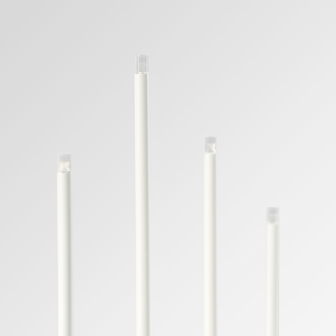 STRÅLA LED candelabra lollipops battery-operated/white - IKEA