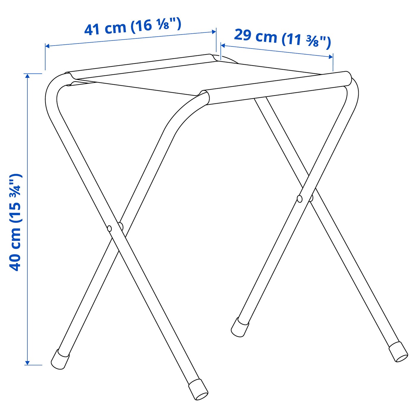 STRANDÖN folding table set green - IKEA