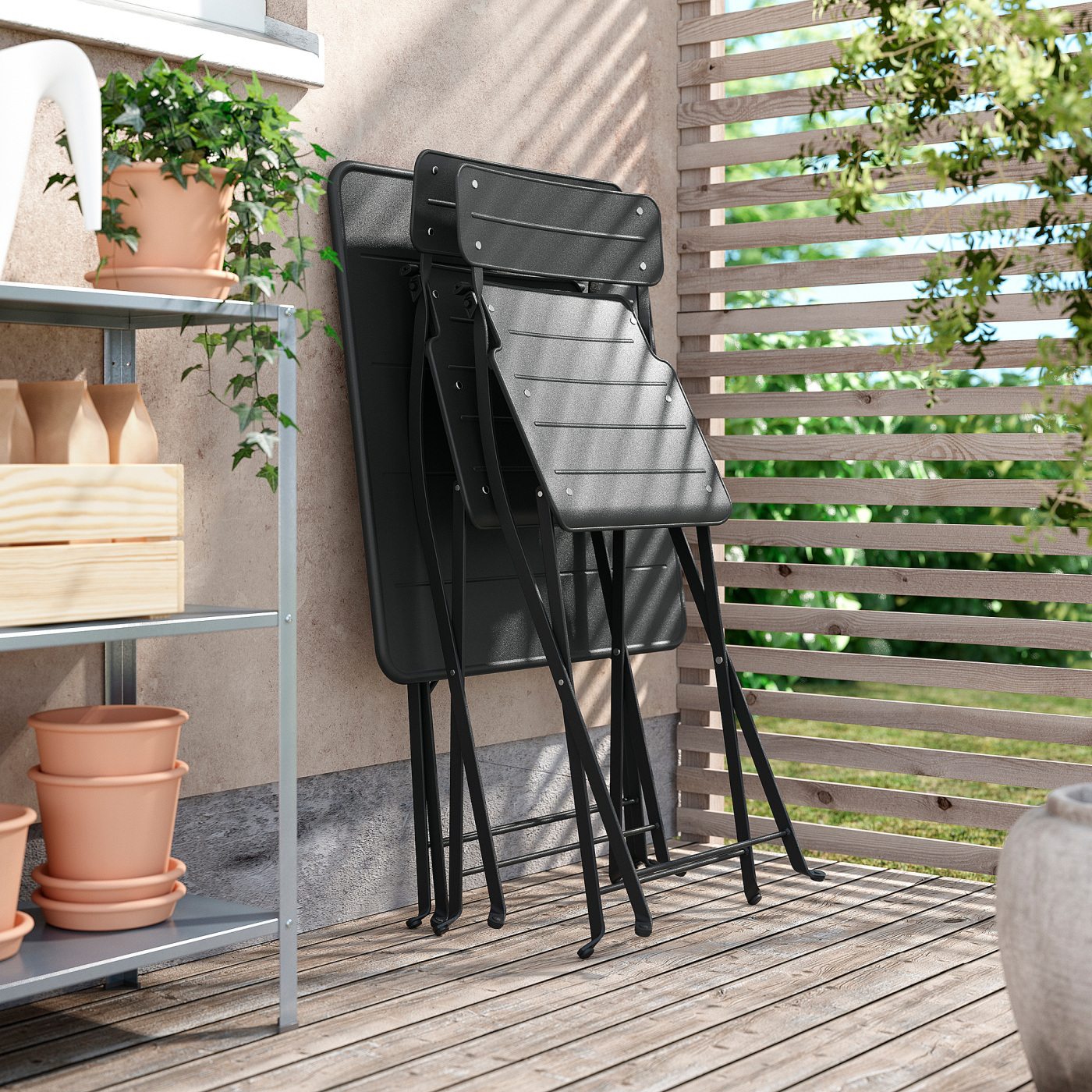 SUNDSÖ table anthracite outdoor - IKEA