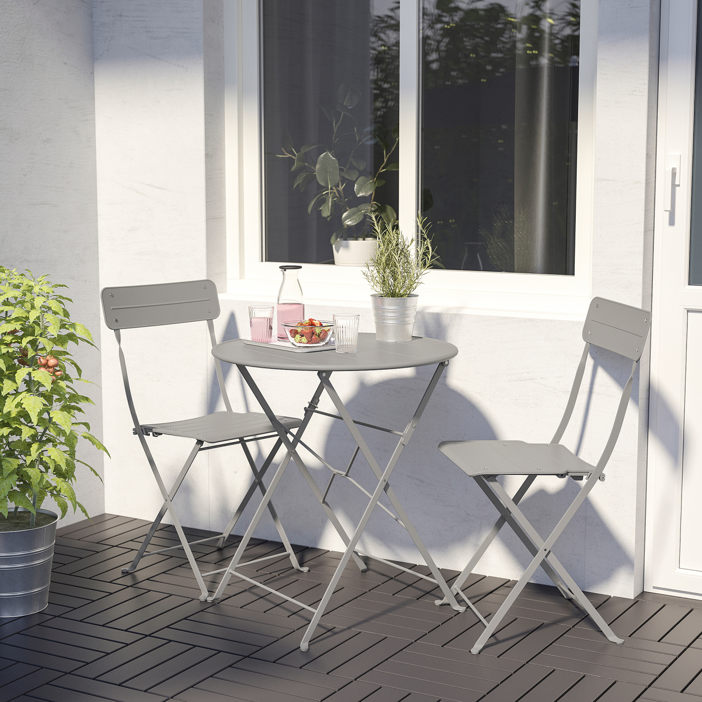 Sundso Table SUNDSÖ table, outdoor grey - IKEA