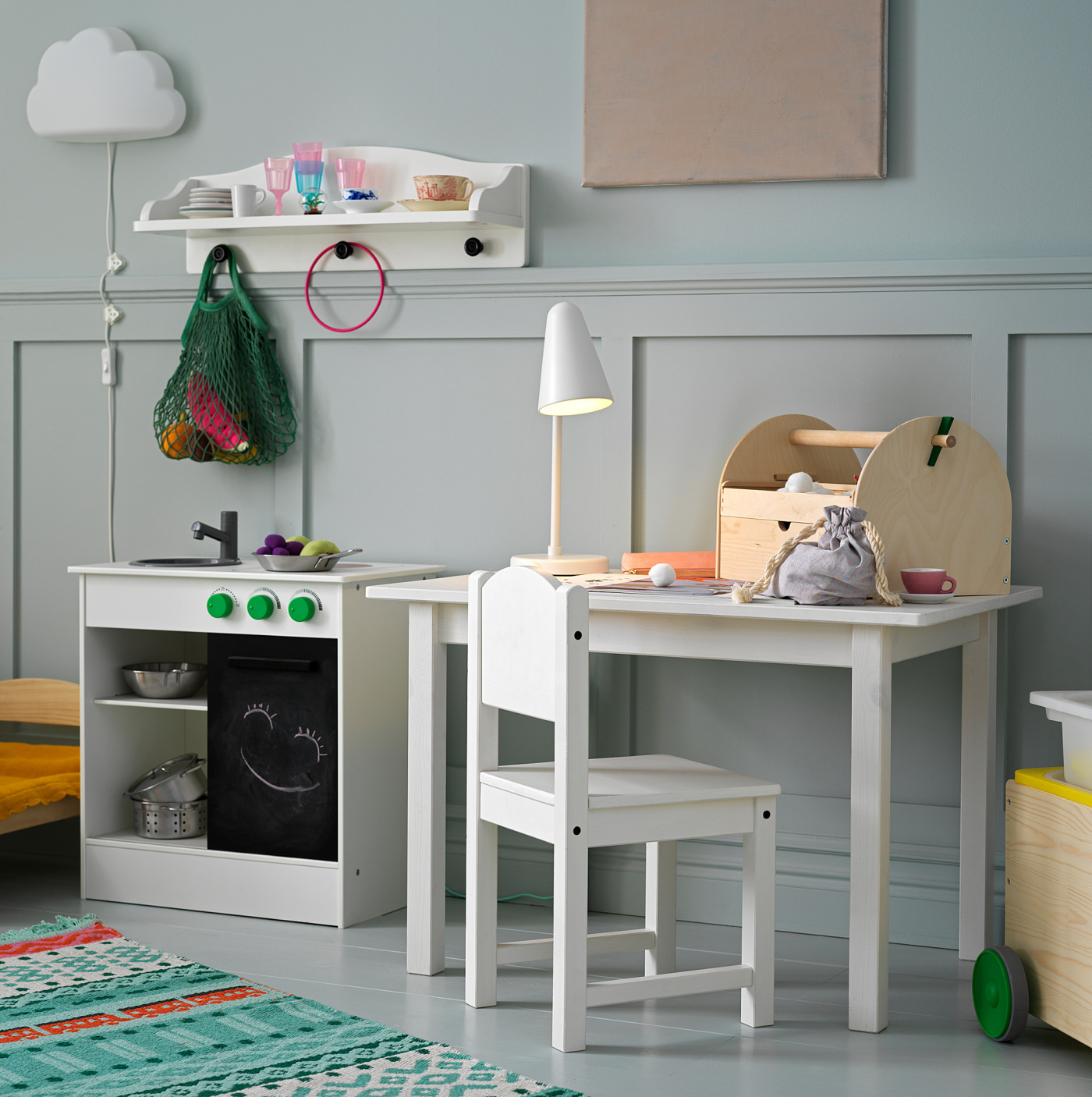 SUNDVIK children's table white - IKEA