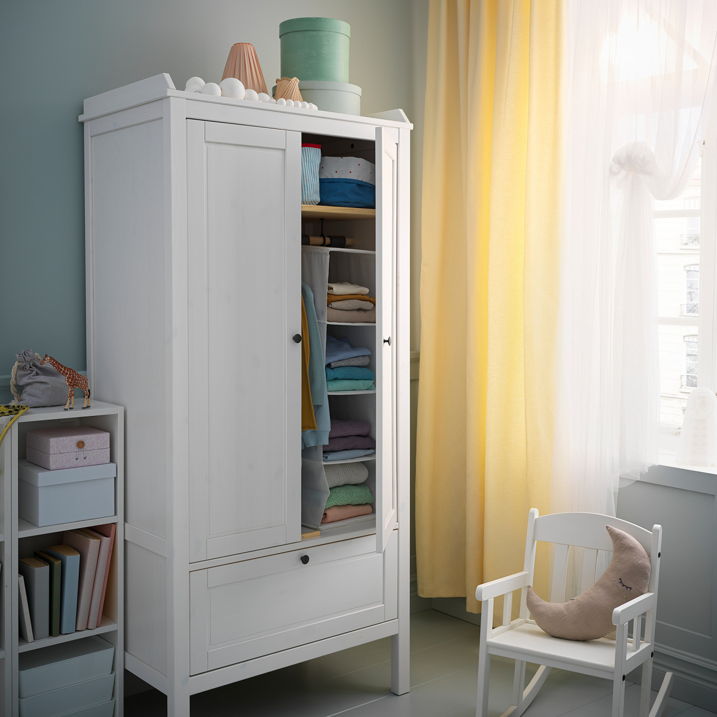IKEA SUNDVIK（スンドヴィーク）2点セット SUNDVIK スンドヴィーク ベビーベッド, ホワイト, 60x120 cm - IKEA
