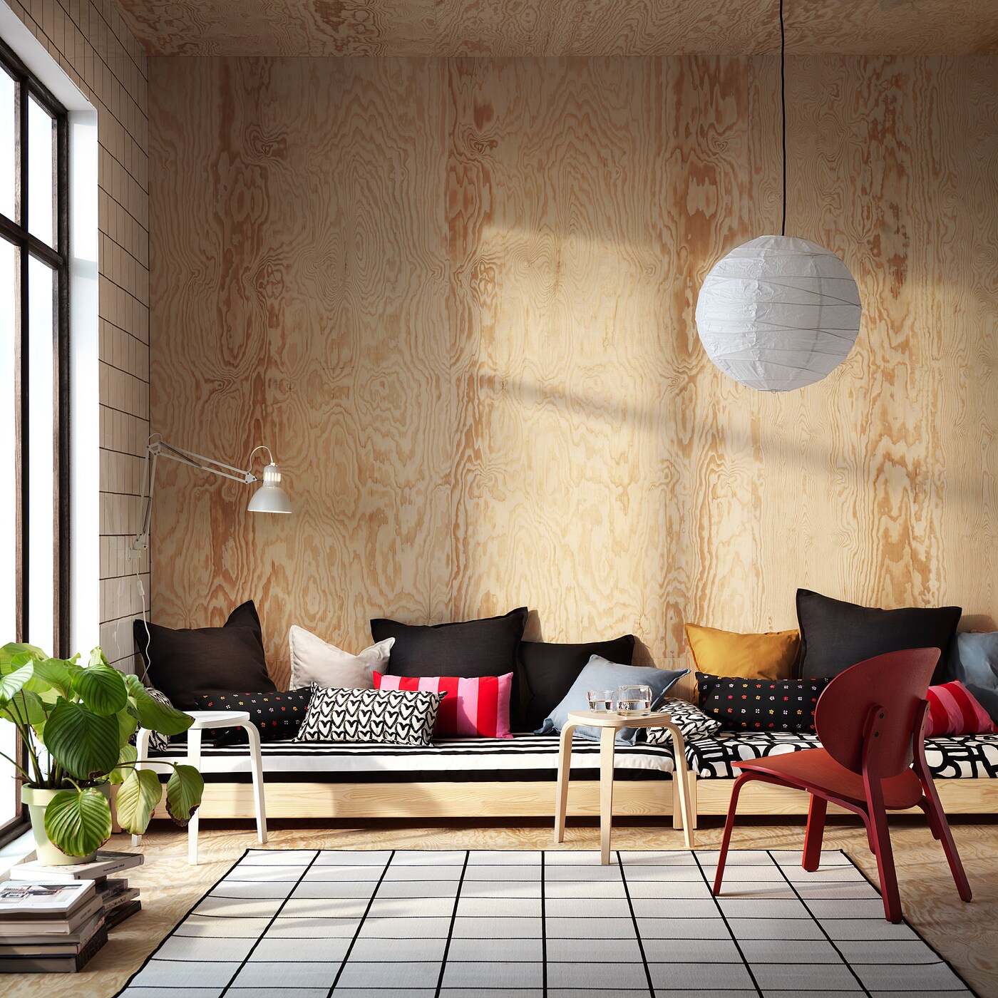【い様】レア　IKEA／イケアSVALLERUP／スヴァレルプ ラグブラック 楽天市場】[IKEA/イケア/通販]SVALLERUP スヴァレルプ ラグ