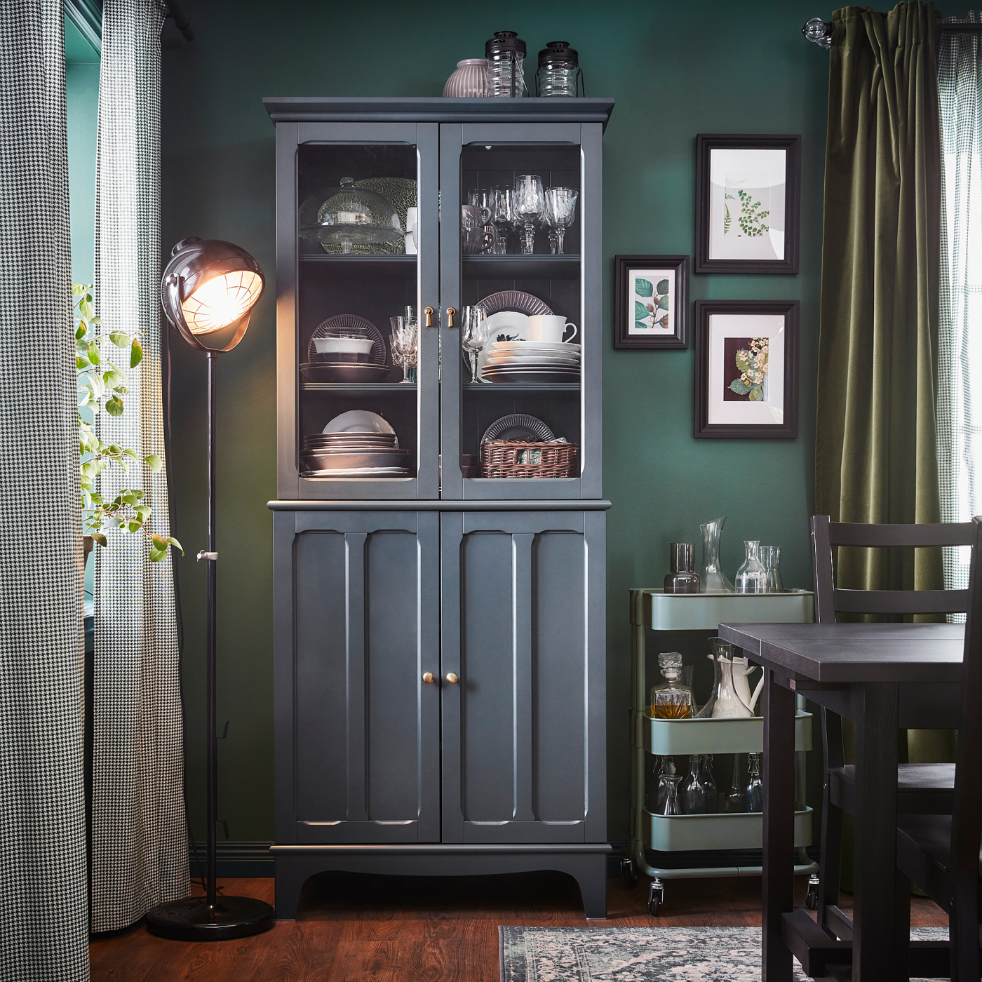SVARTNORA floor lamp black - IKEA