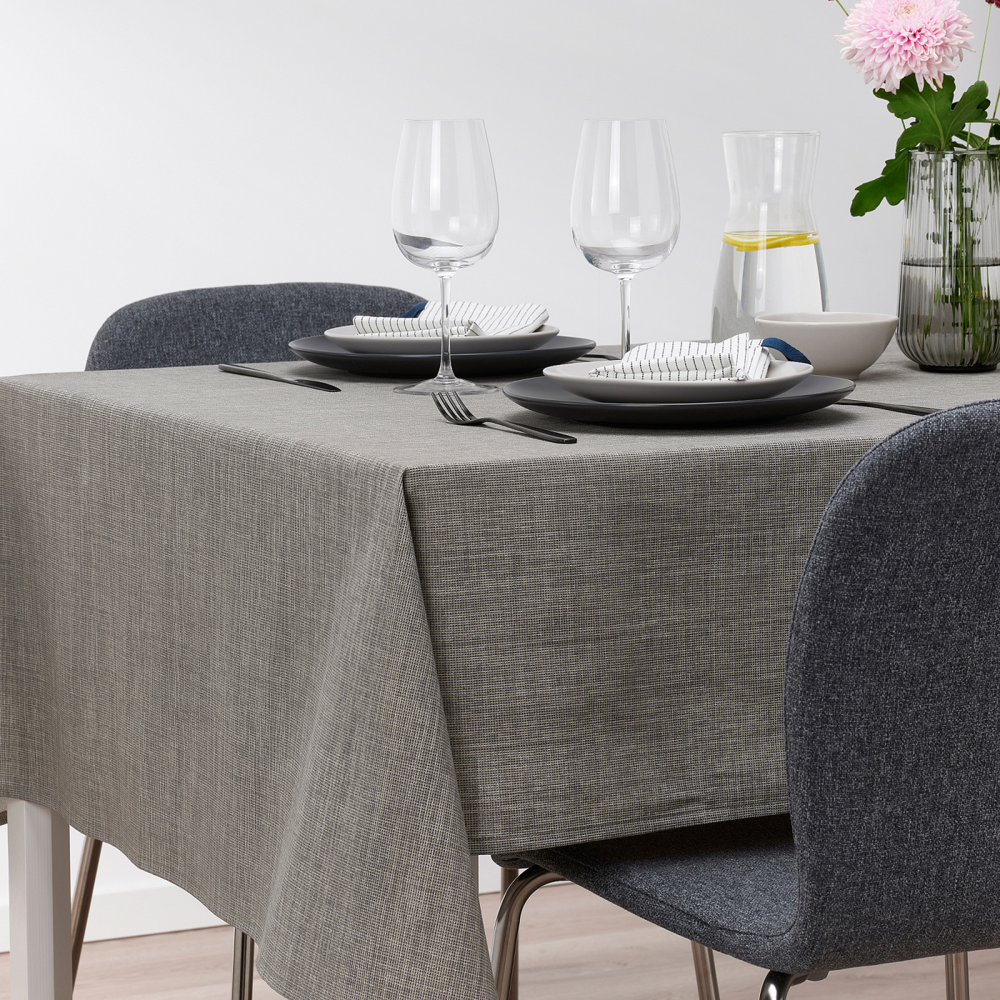 SVARTSENAP tablecloth grey - IKEA