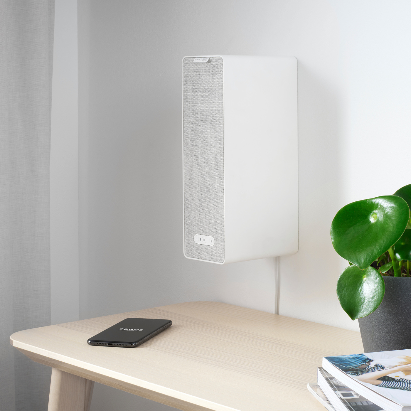 SYMFONISK WiFi bookshelf speaker white - IKEA