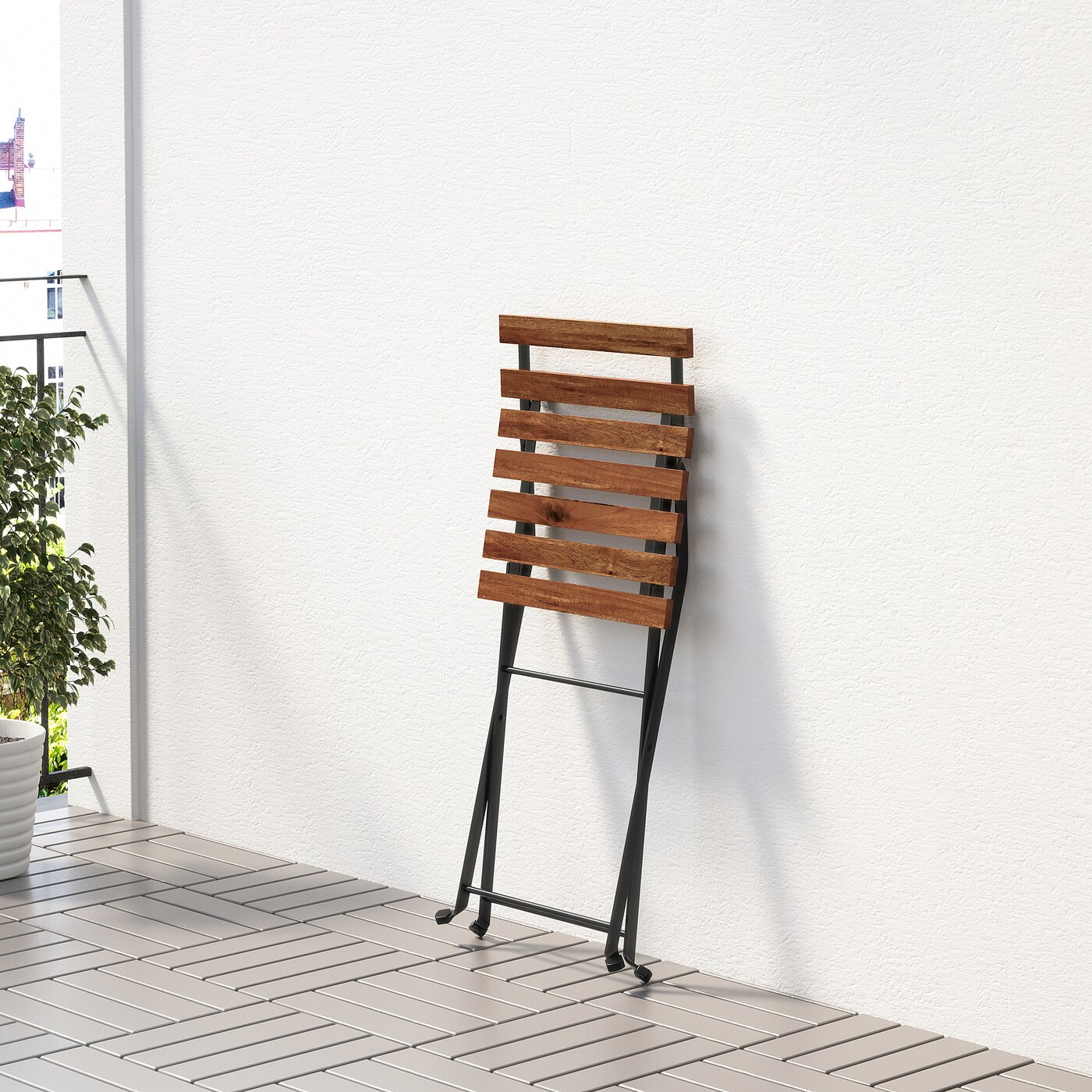 らい専用 IKEA IKEA TARNO TÄRNÖ テルノー テーブル 屋外用, ブラック アカシア材