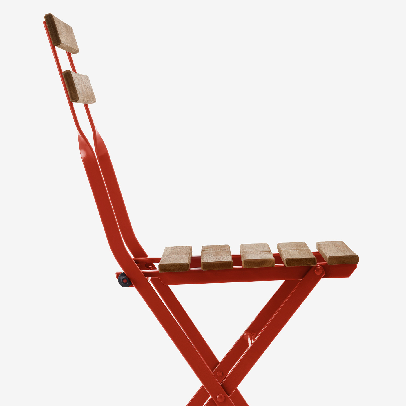 TÄRNÖ chair, outdoor foldable/red light brown stained - IKEA