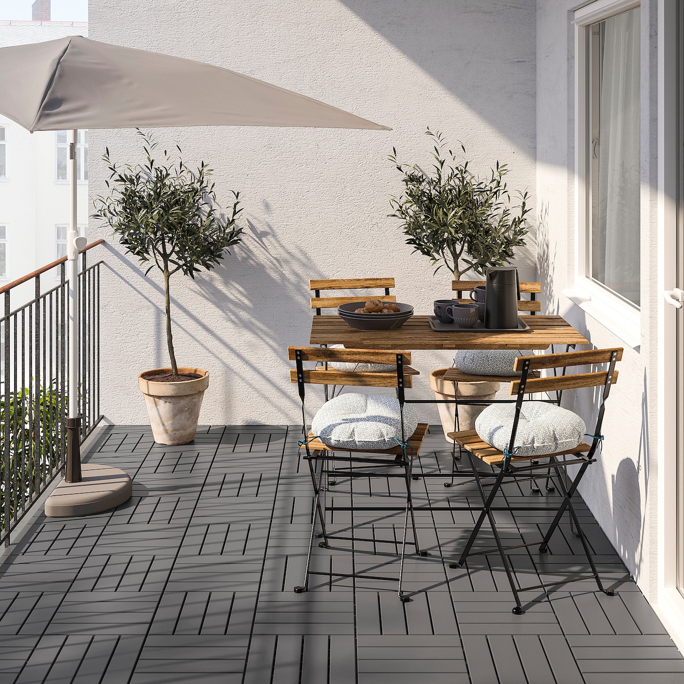 美品　IKEA TARNO 3点セット＋シートクッション 美品 IKEA TARNO 3点セット＋シートクッション