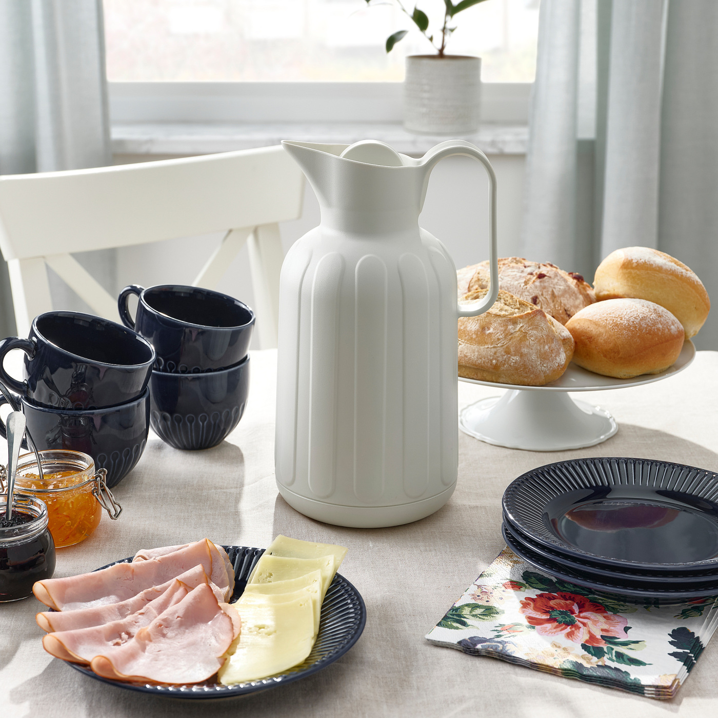 TAGGÖGA vacuum flask off-white - IKEA